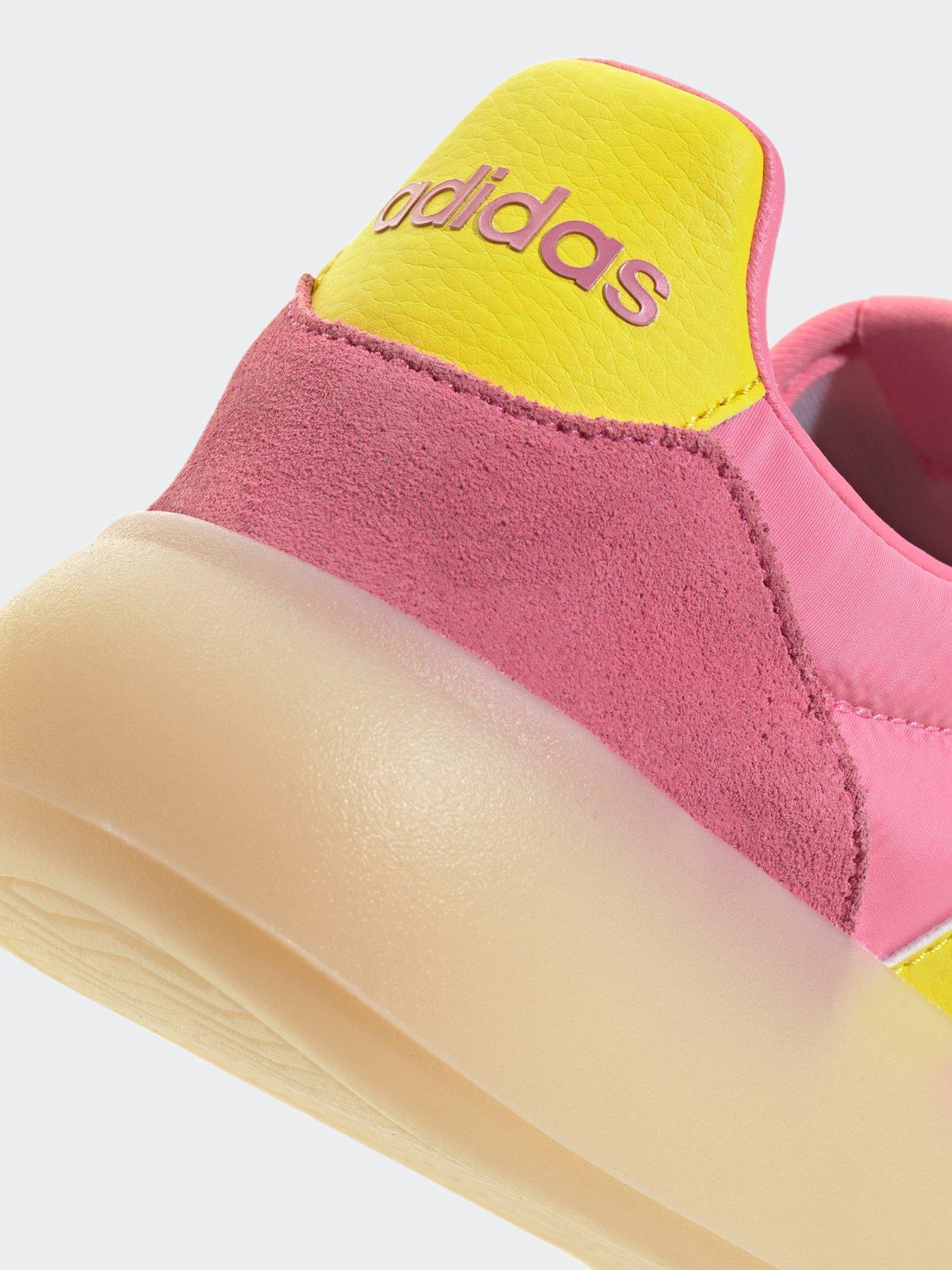  image of adidas-sportswear-womens-barreda-decode-trainers-pulse-magentayellowbliss-pink