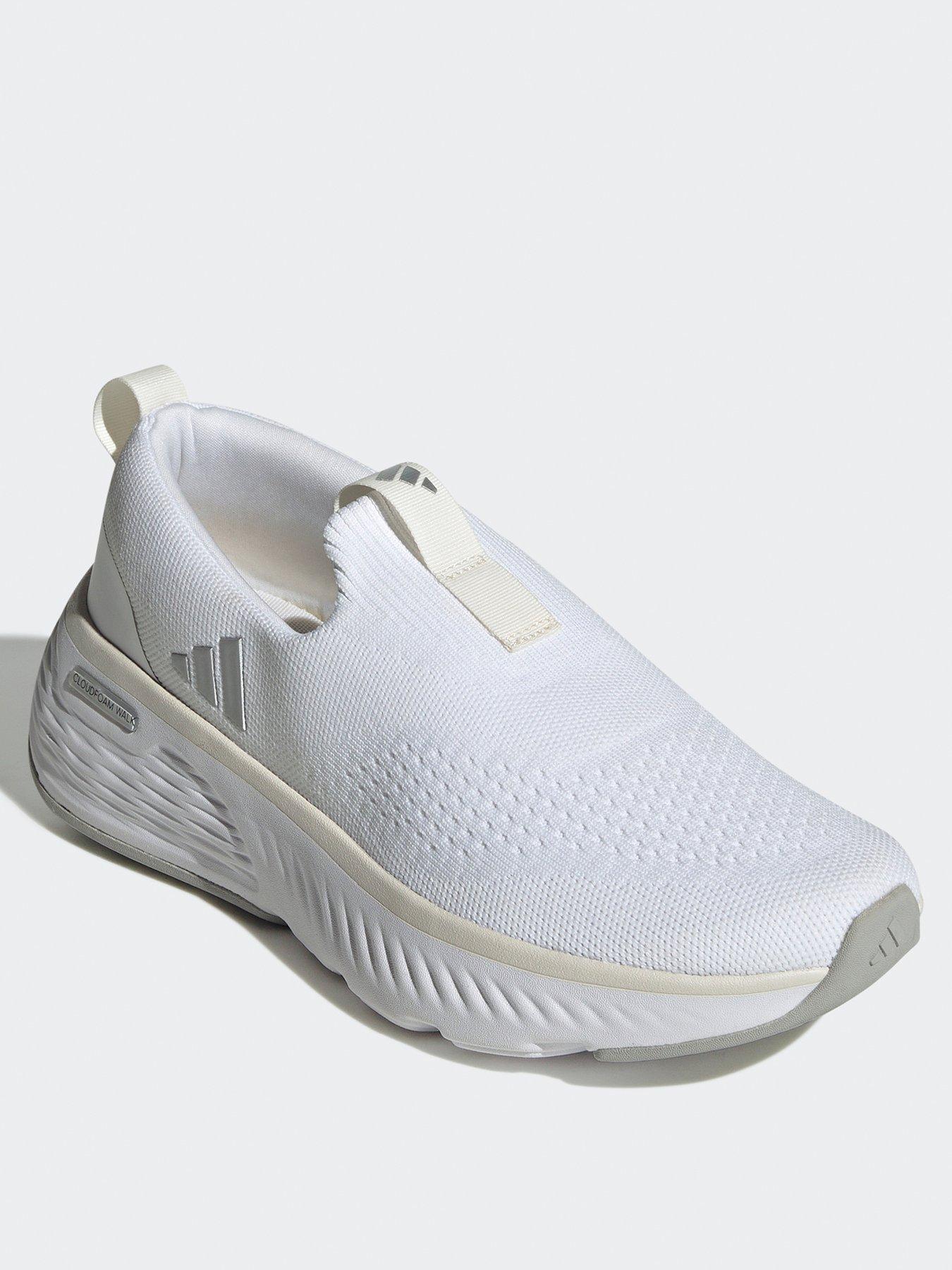 image of adidas-sportswear-womens-cloudfoam-go-lounger-trainers-white