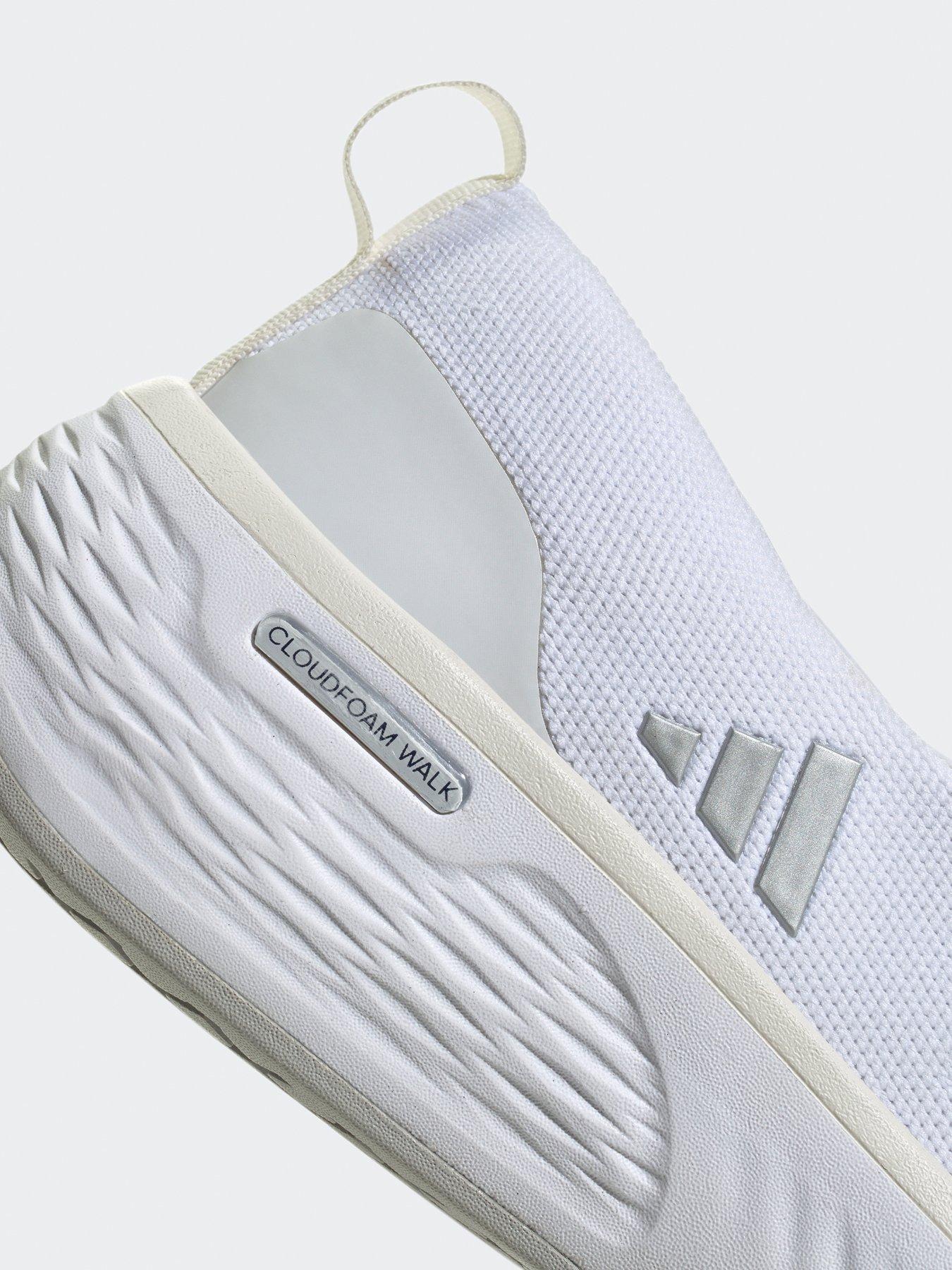  image of adidas-sportswear-womens-cloudfoam-go-lounger-trainers-white