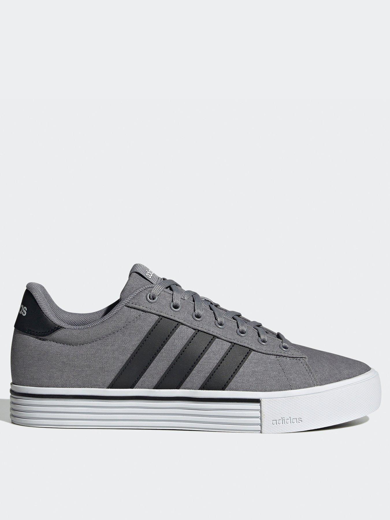  image of adidas-sportswear-mens-daily-40-trainers-grey-greycore-blackftwr-white