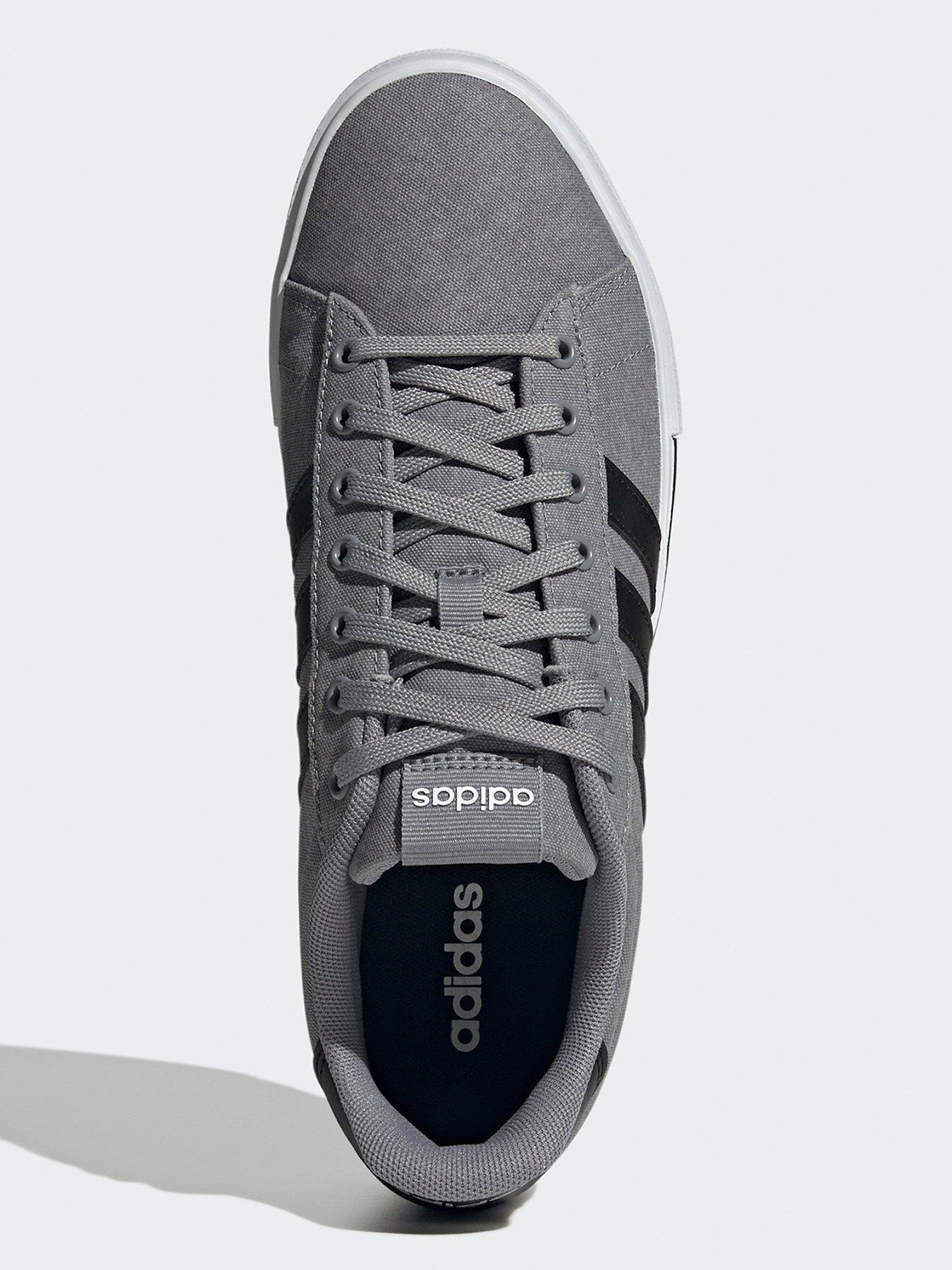  image of adidas-sportswear-mens-daily-40-trainers-grey-greycore-blackftwr-white