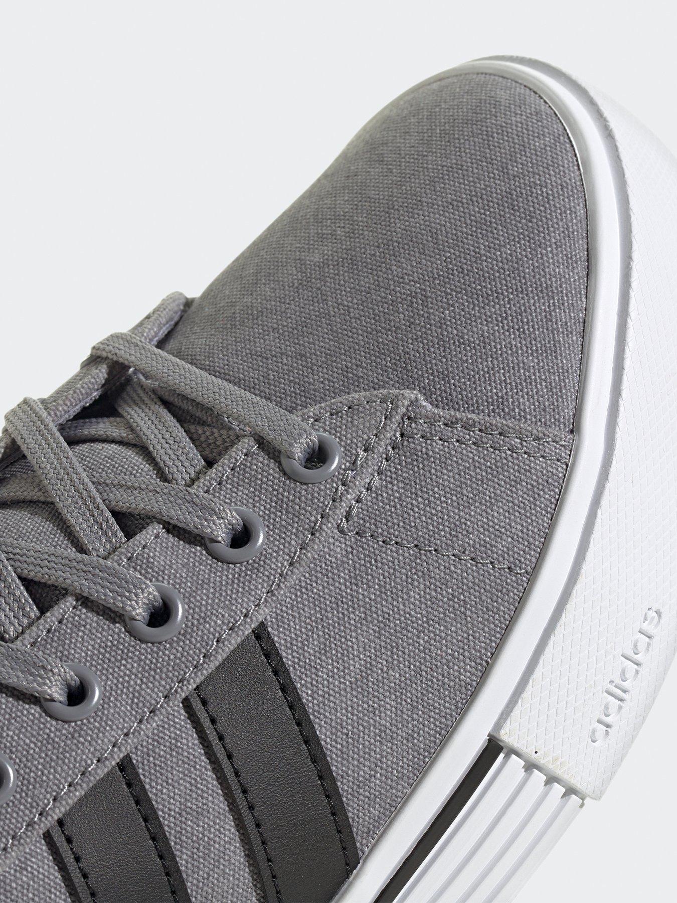  image of adidas-sportswear-mens-daily-40-trainers-grey-greycore-blackftwr-white