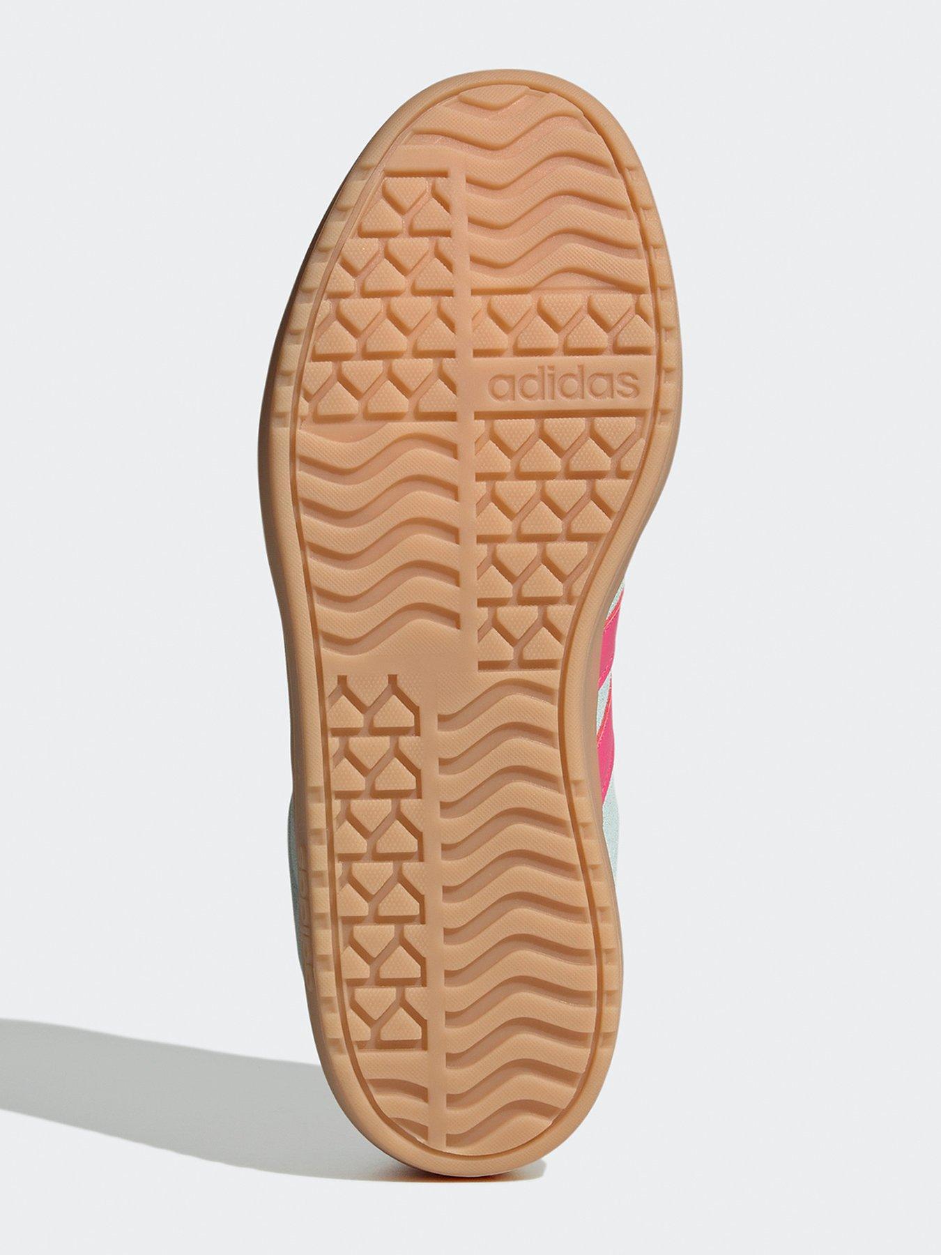  image of adidas-sportswear-womens-vl-court-bold-trainers-halo-mintpulse-magentagum-3