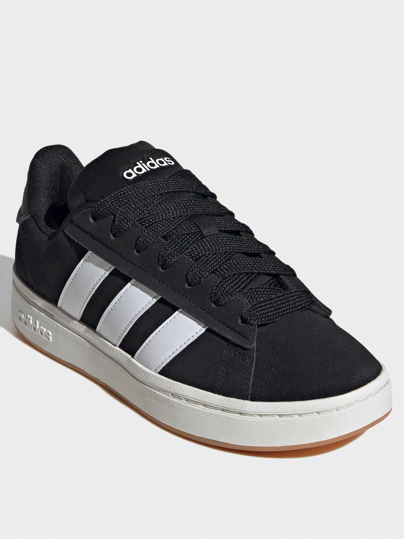  image of adidas-sportswear-womens-grand-court-alpha-00s-trainers-blackwhite