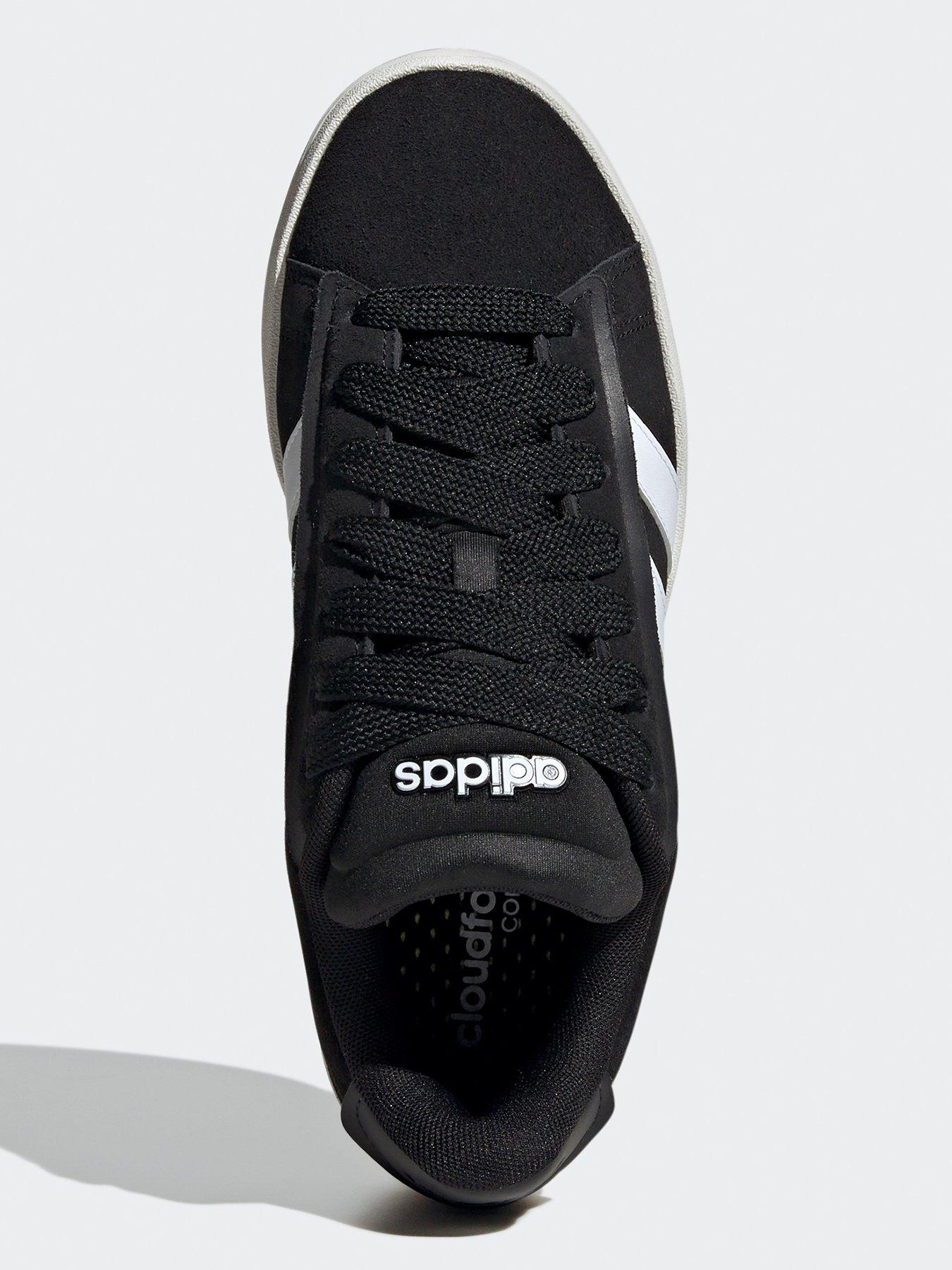  image of adidas-sportswear-womens-grand-court-alpha-00s-trainers-blackwhite