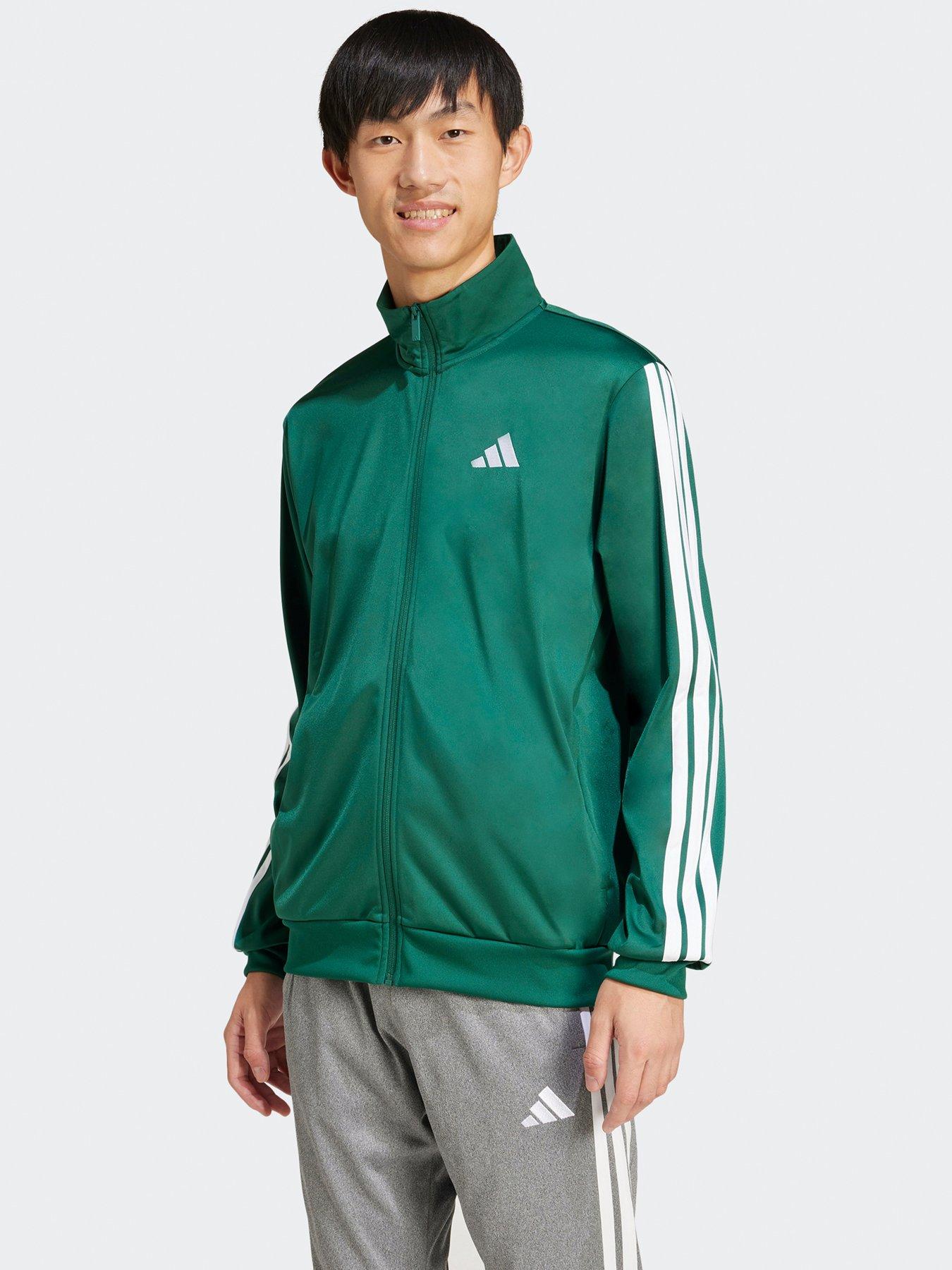 adidas-sportswear-mens-3-stripe-tricot-regular-track-jacket-green