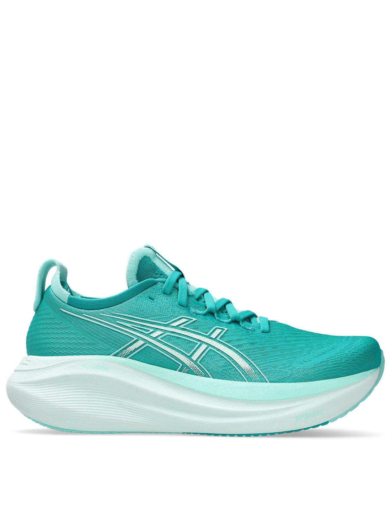 Asics Womens Running Gel-Nimbus 27 Trainers - Teal
