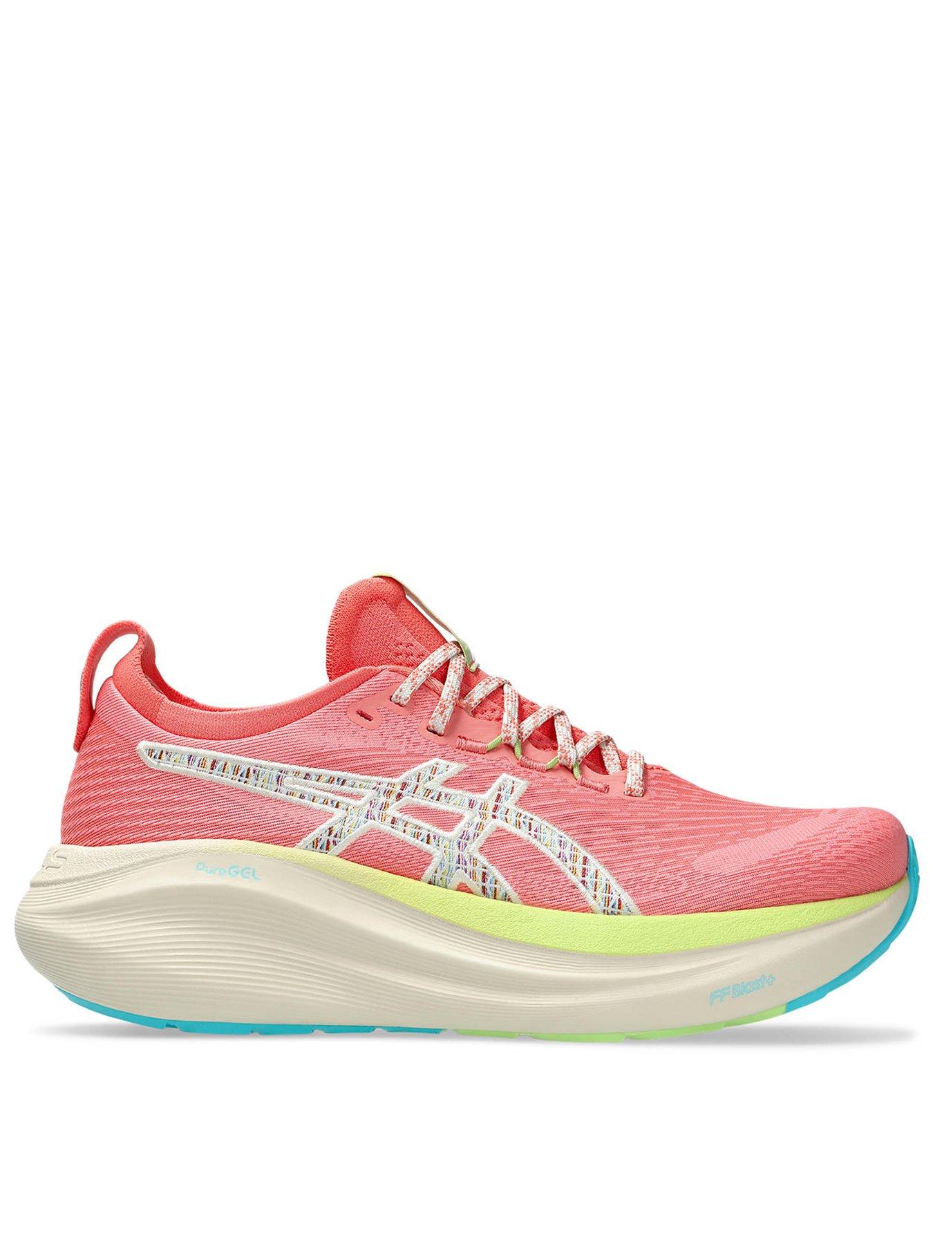  image of asics-womens-running-gel-nimbus-27-trainers-pink