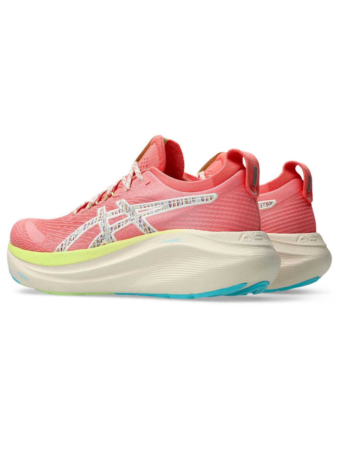 image of asics-womens-running-gel-nimbus-27-trainers-pink