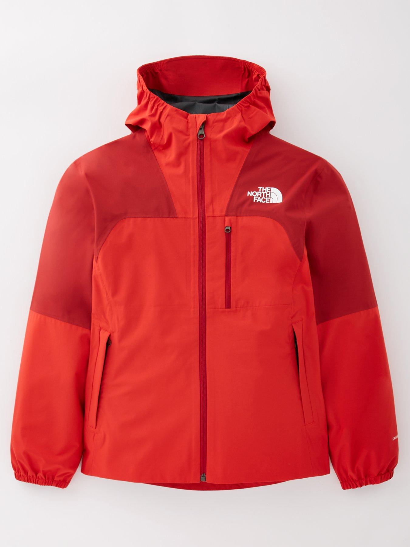 THE NORTH FACE Teen Hike Packable Shell - Red