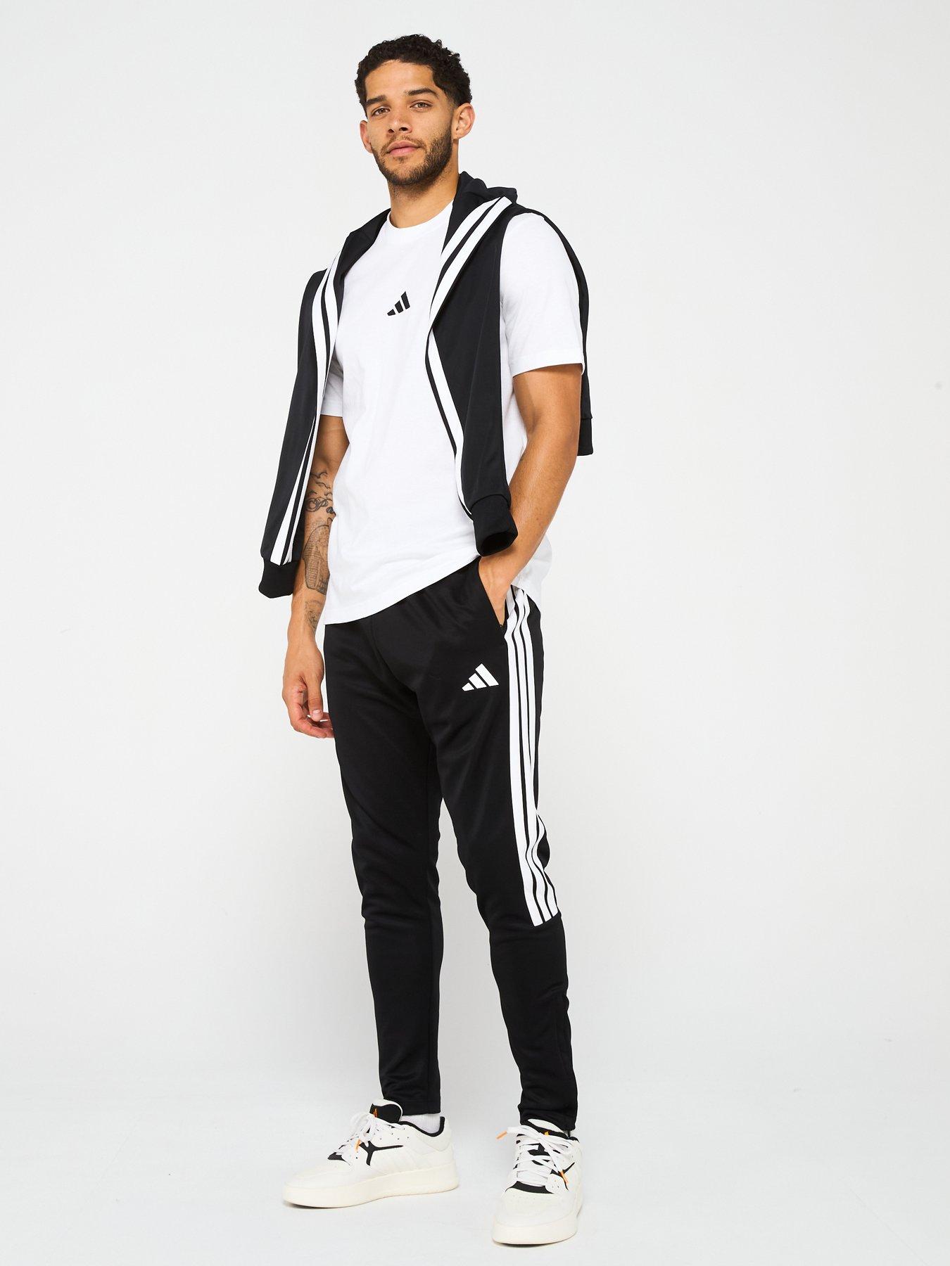  image of adidas-sportswear-mens-house-of-tiro-black-and-white-pant-black