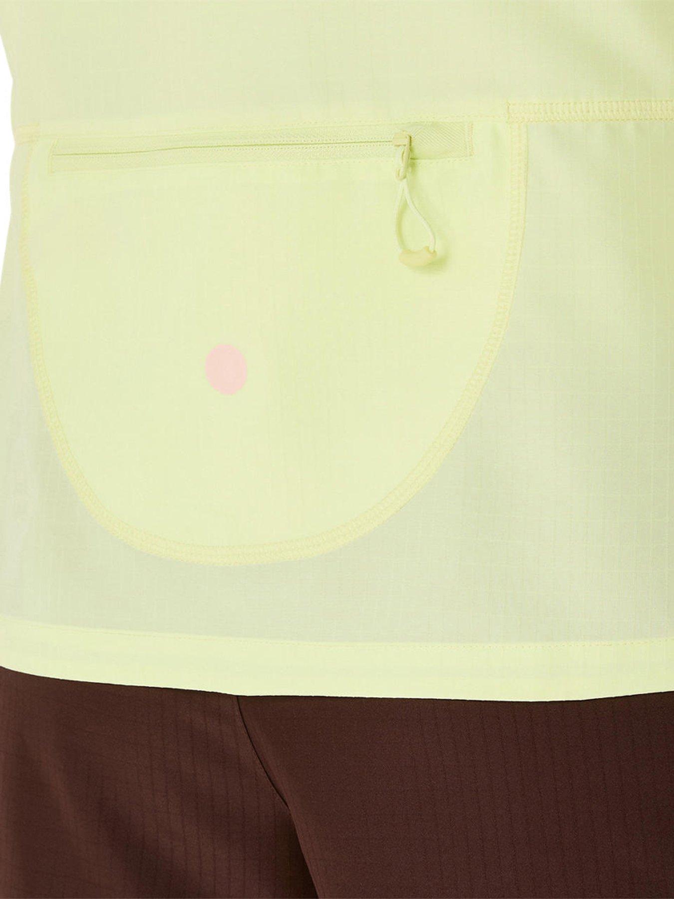 Image 5 of 6 of Asics Run Adjustable Jacket - Yellow