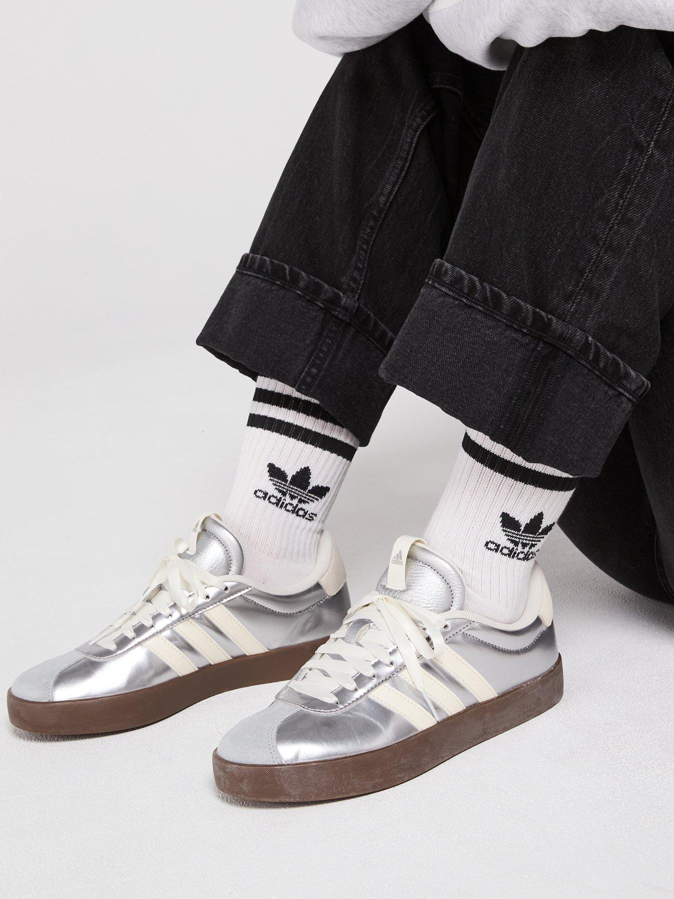  image of adidas-sportswear-womens-vl-court-30-trainers-grey
