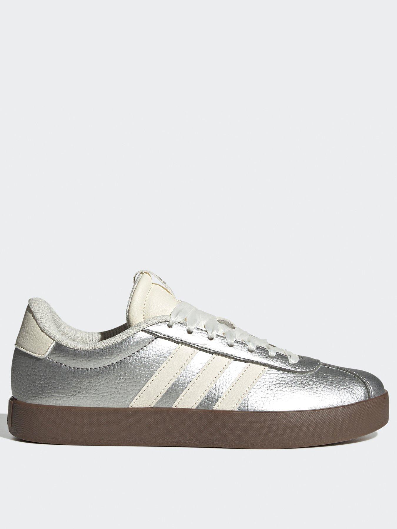  image of adidas-sportswear-womens-vl-court-30-trainers-grey