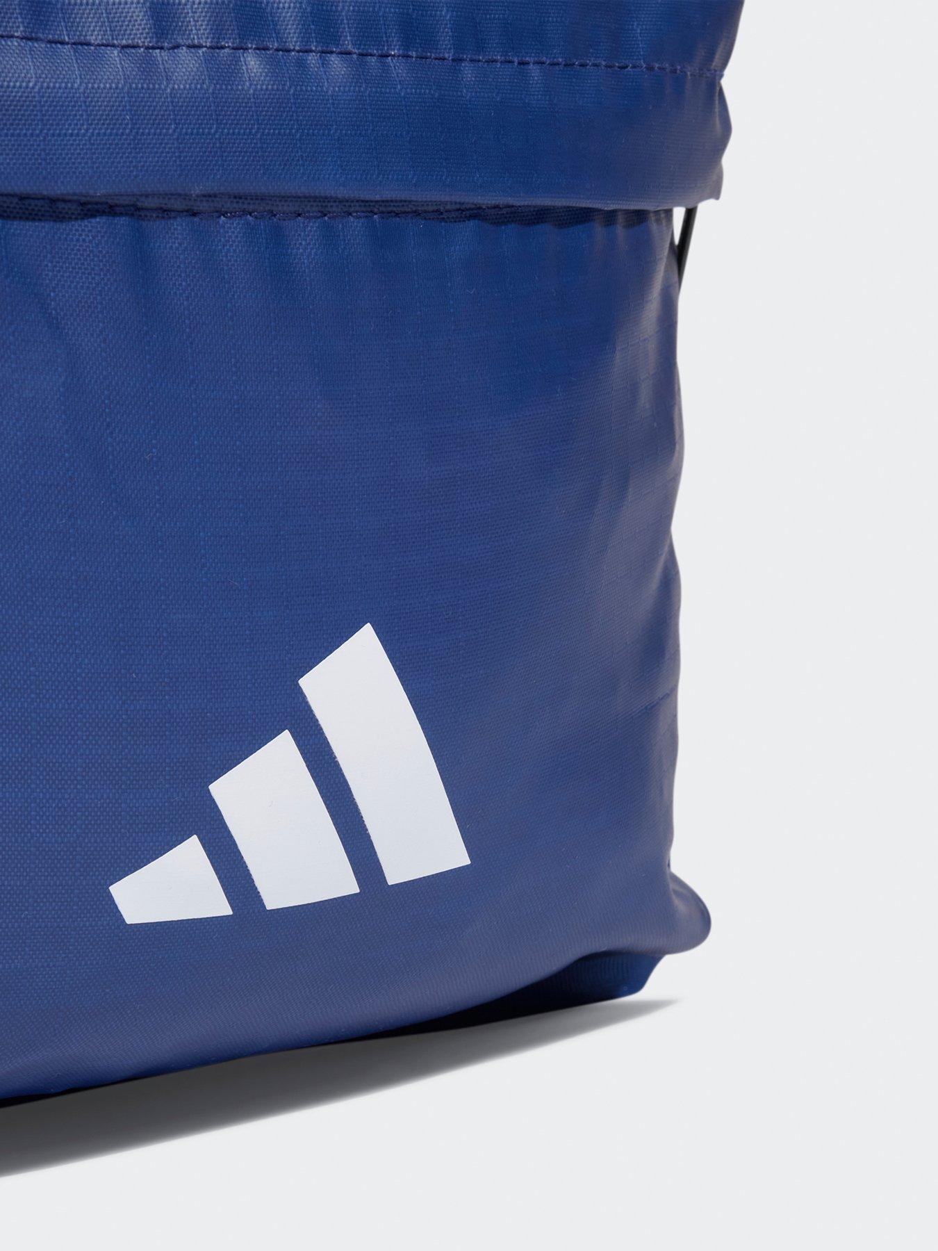 adidas Sportswear Unisex Classic Back-to-school 3-stripe Backpack - Blue |  Littlewoods