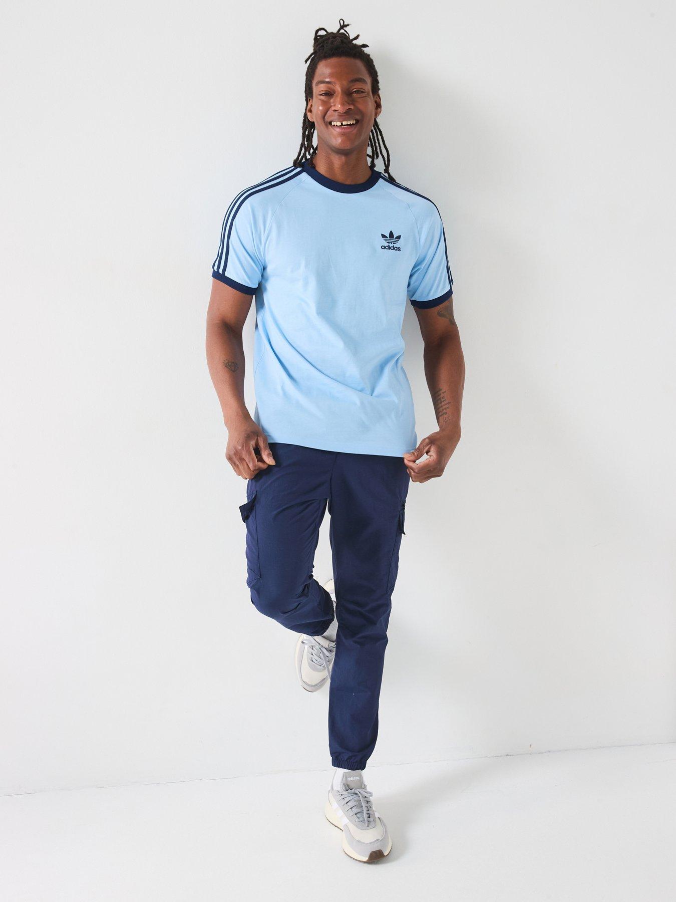 Adidas Originals Sky Blue Adidas T Shirt Adidas Originals Men's