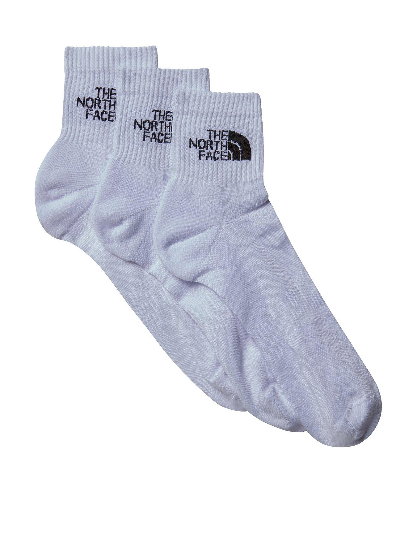 the-north-face-multi-sport-cush-quarter-sock-3-pack-white