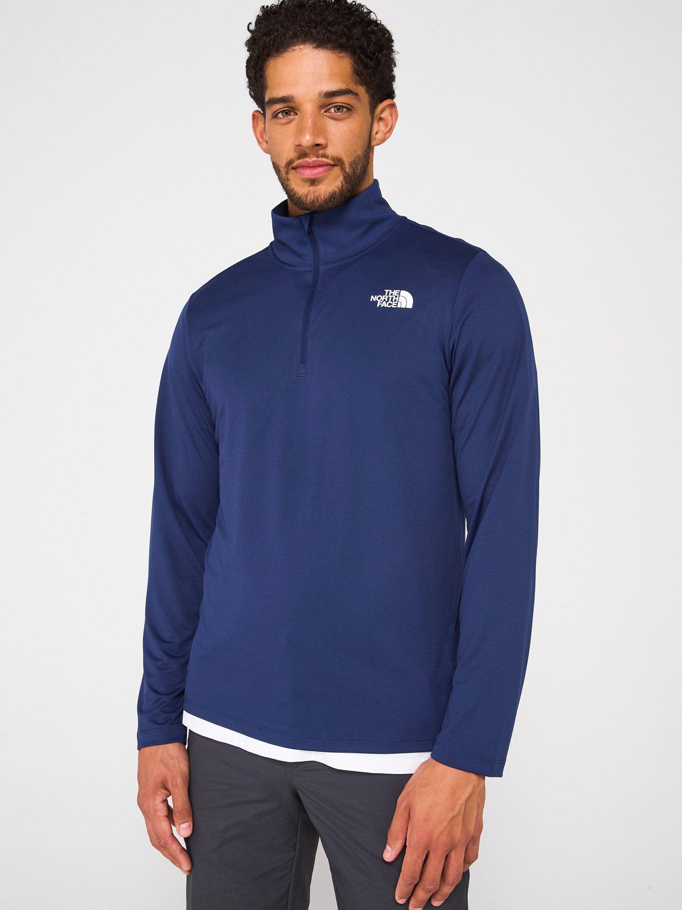 the-north-face-mens-247-zip-long-sleeve-tee-navy