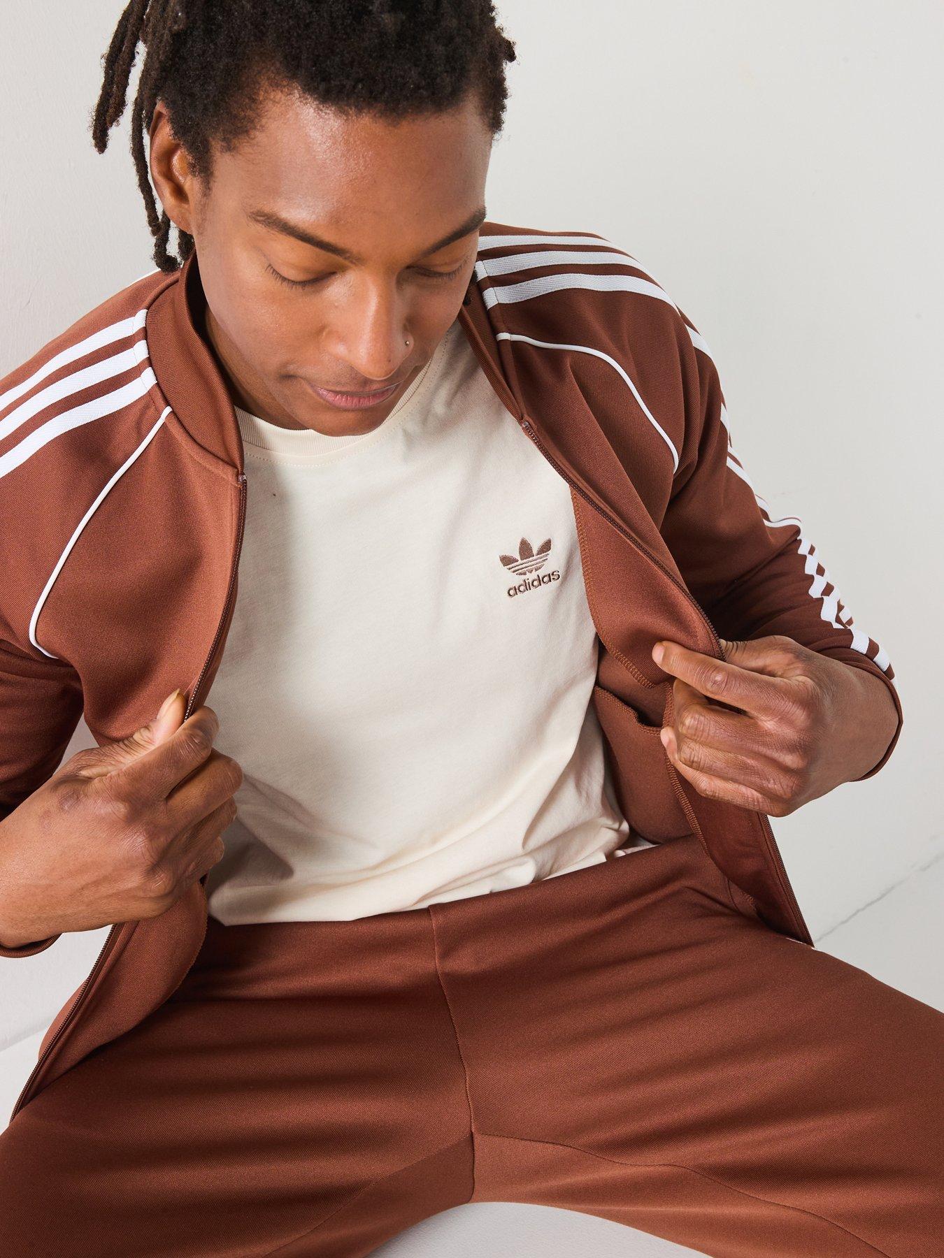  image of adidas-originals-mens-trefoil-essentials-t-shirt-wonder-white