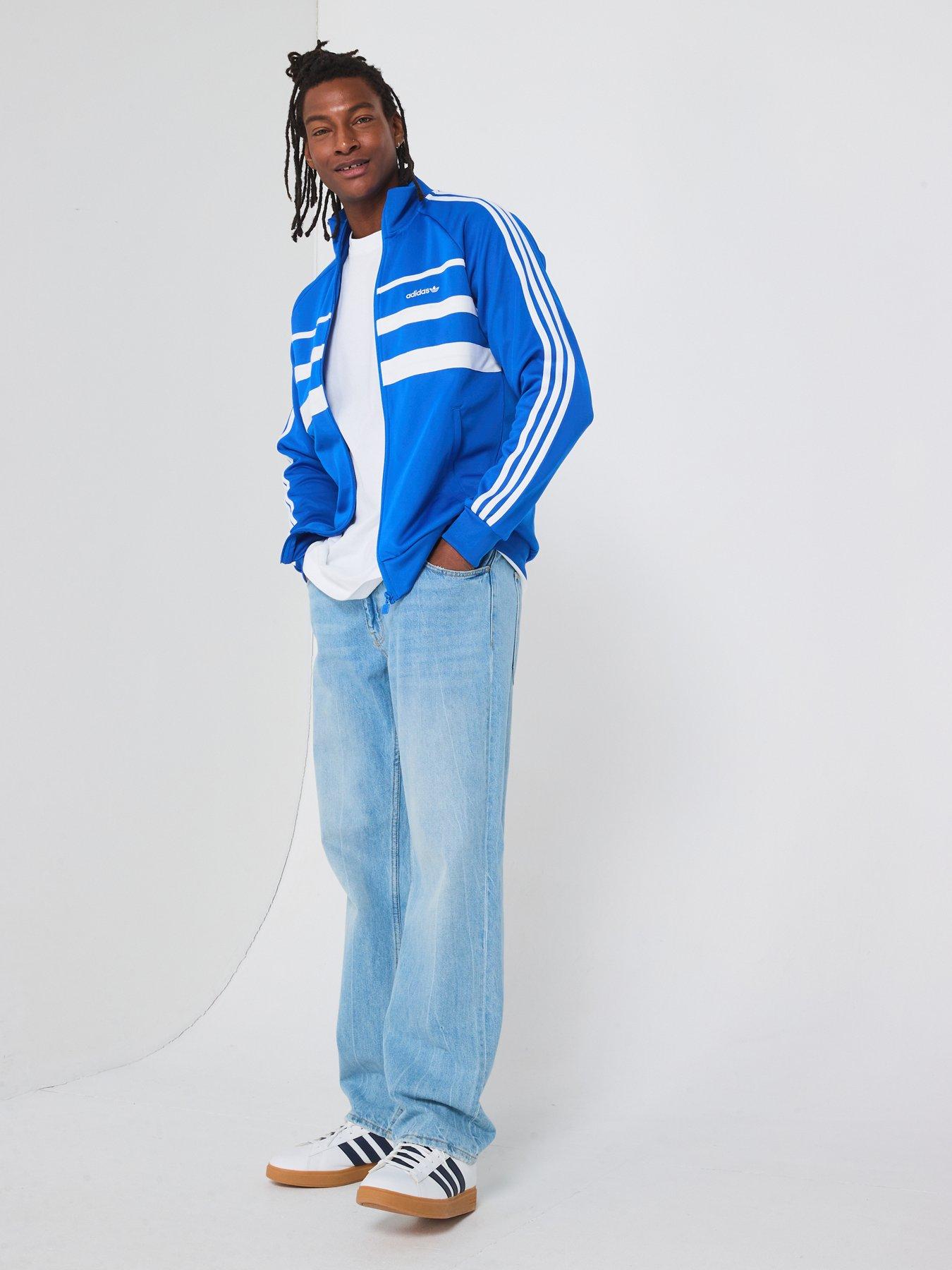  image of adidas-originals-mens-track-top-bluewhite