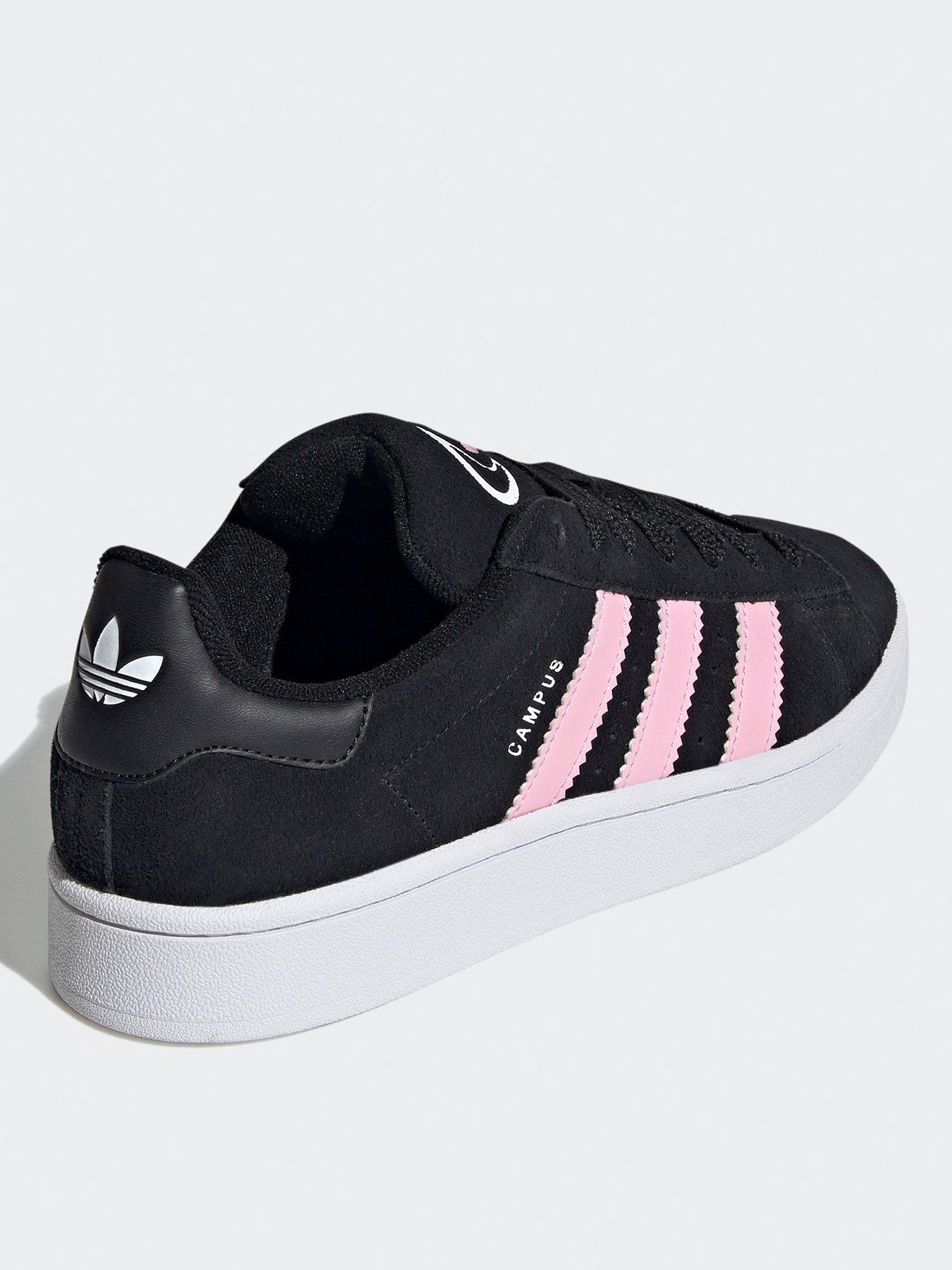  image of adidas-originals-womens-campus-00s-trainers-black
