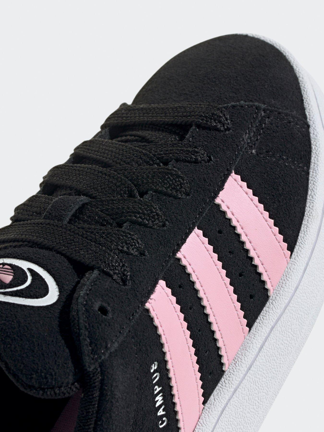  image of adidas-originals-womens-campus-00s-trainers-black