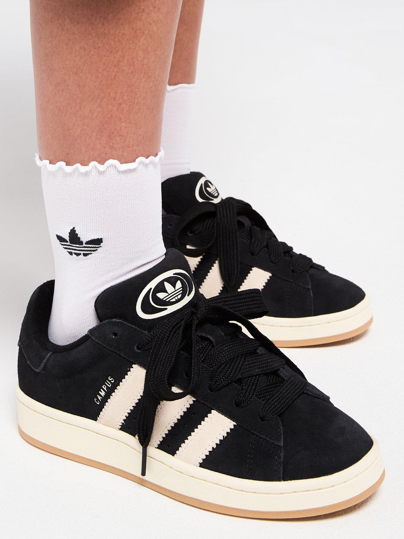 front image of adidas-originals-womens-campus-00s-trainers-black