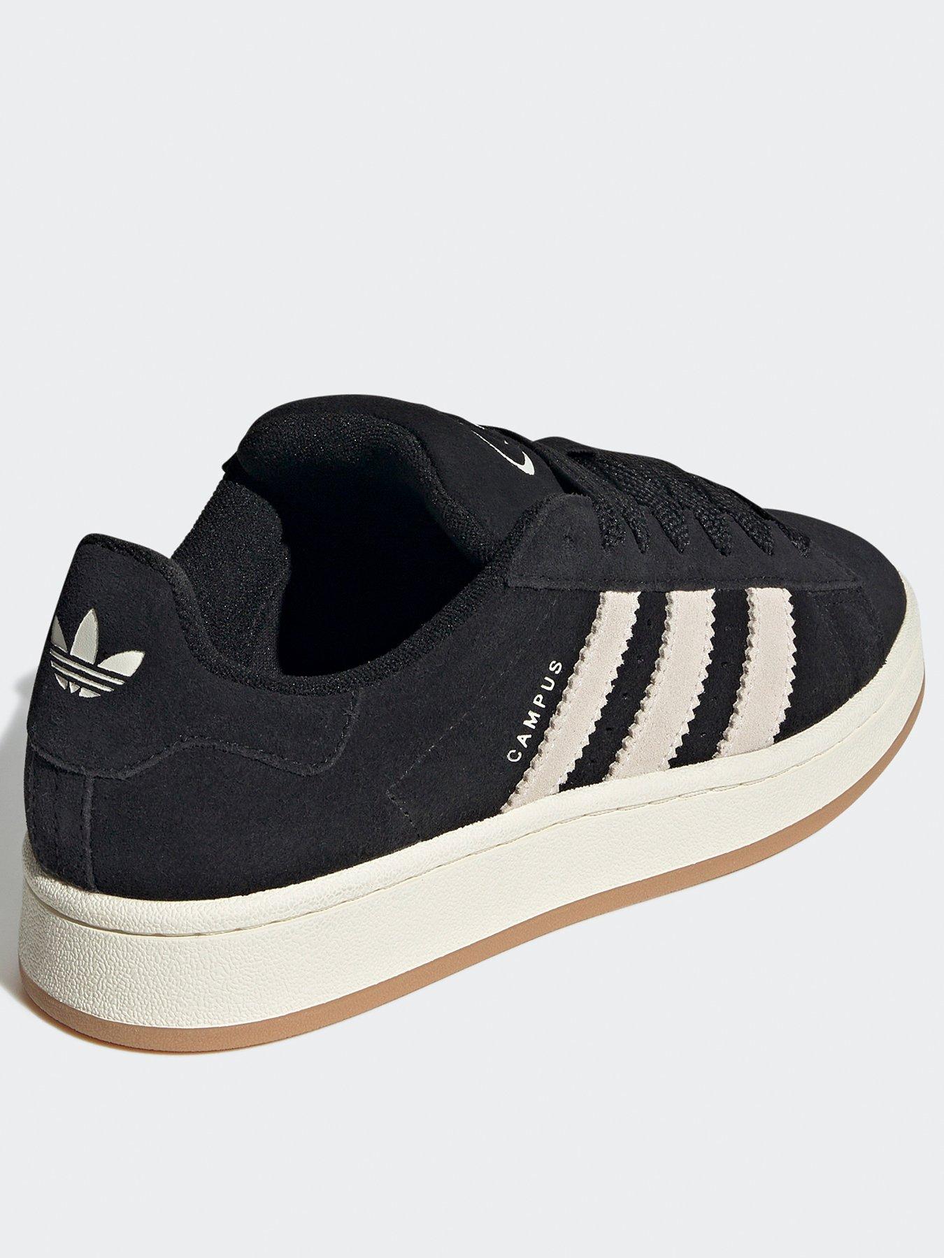  image of adidas-originals-womens-campus-00s-trainers-black