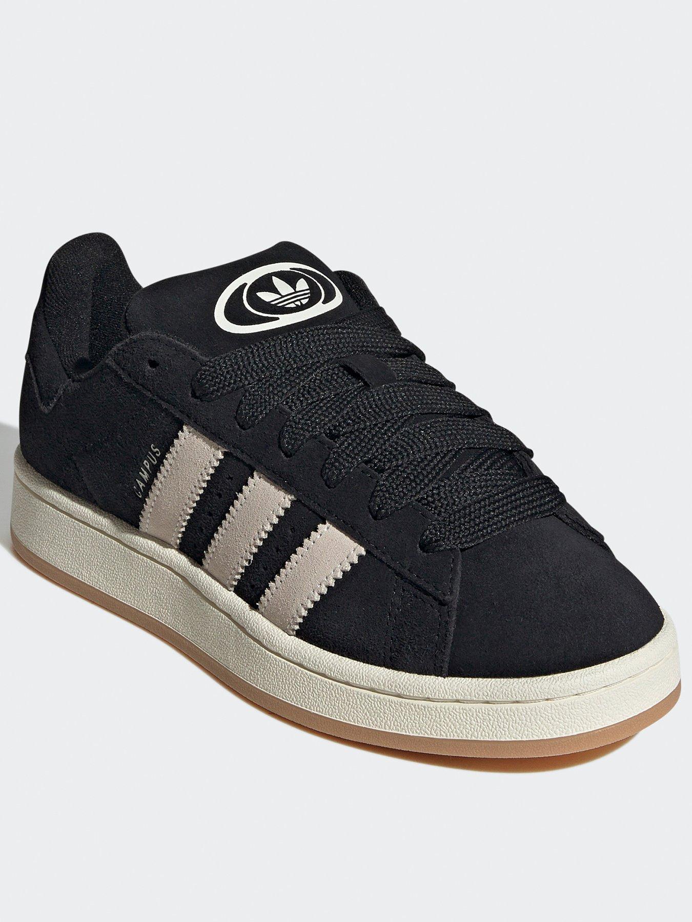  image of adidas-originals-womens-campus-00s-trainers-black