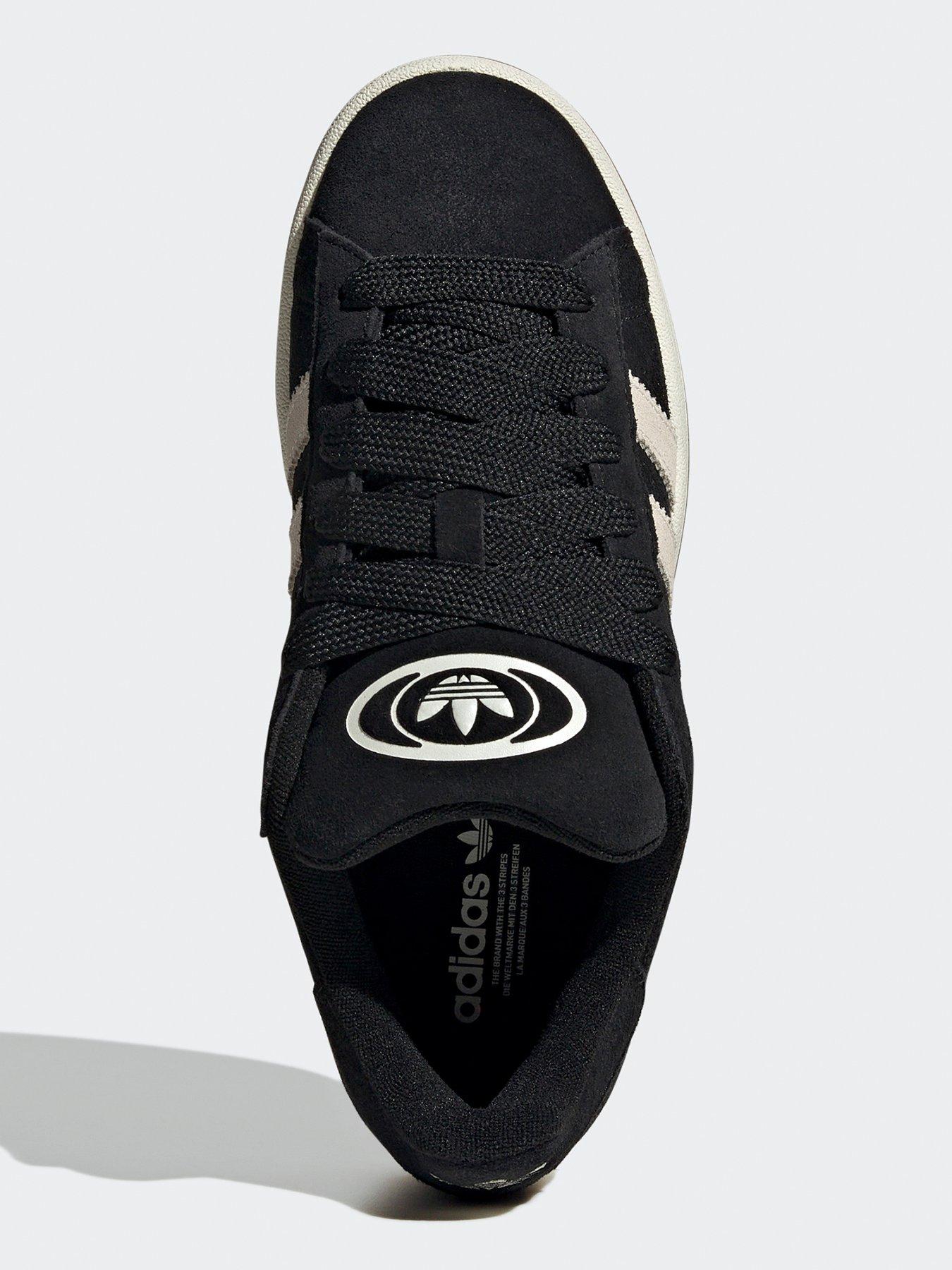  image of adidas-originals-womens-campus-00s-trainers-black