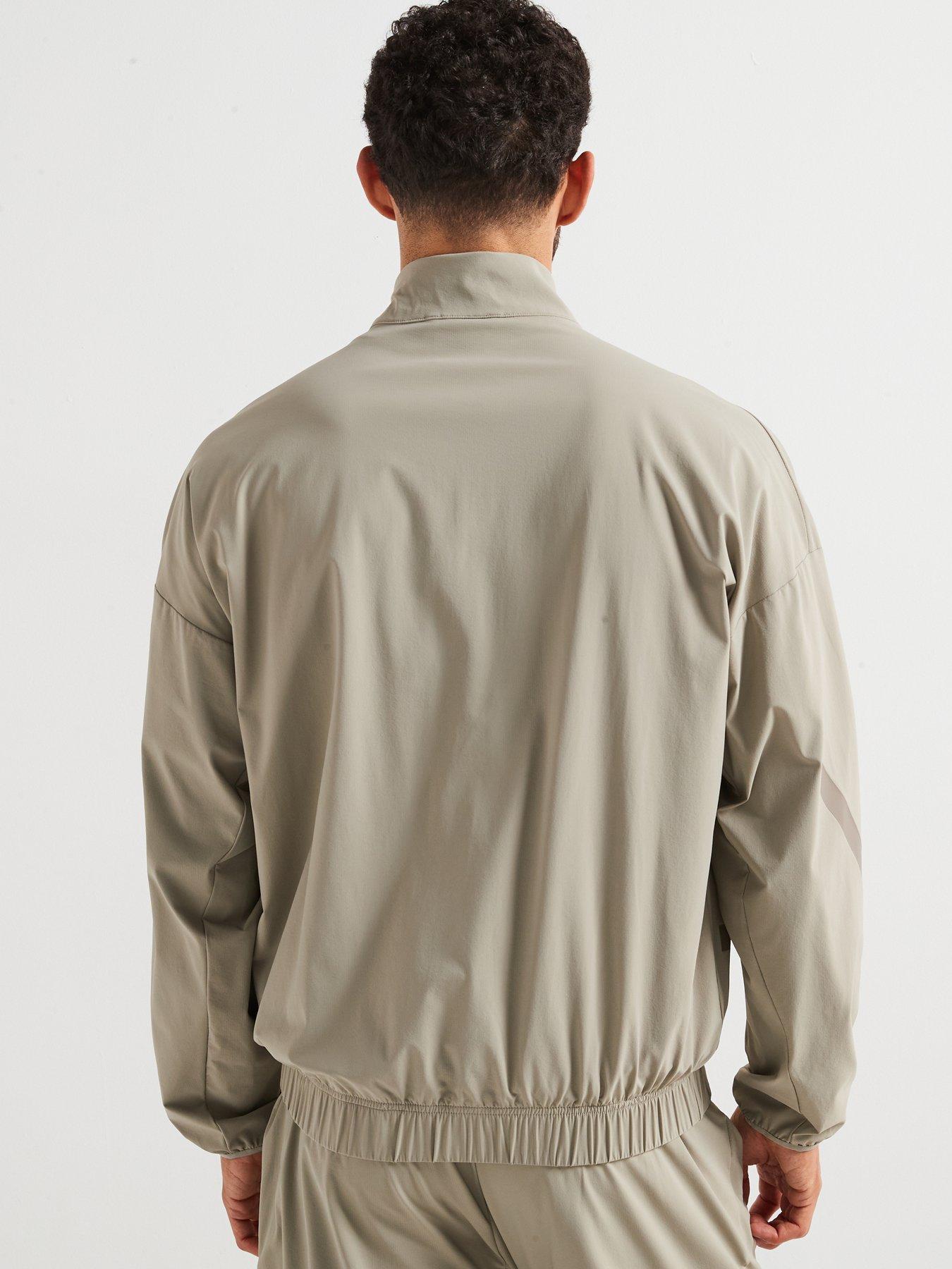 Image 2 of 6 of adidas Sportswear Men's ZNE Woven Track Top - Putty Beige