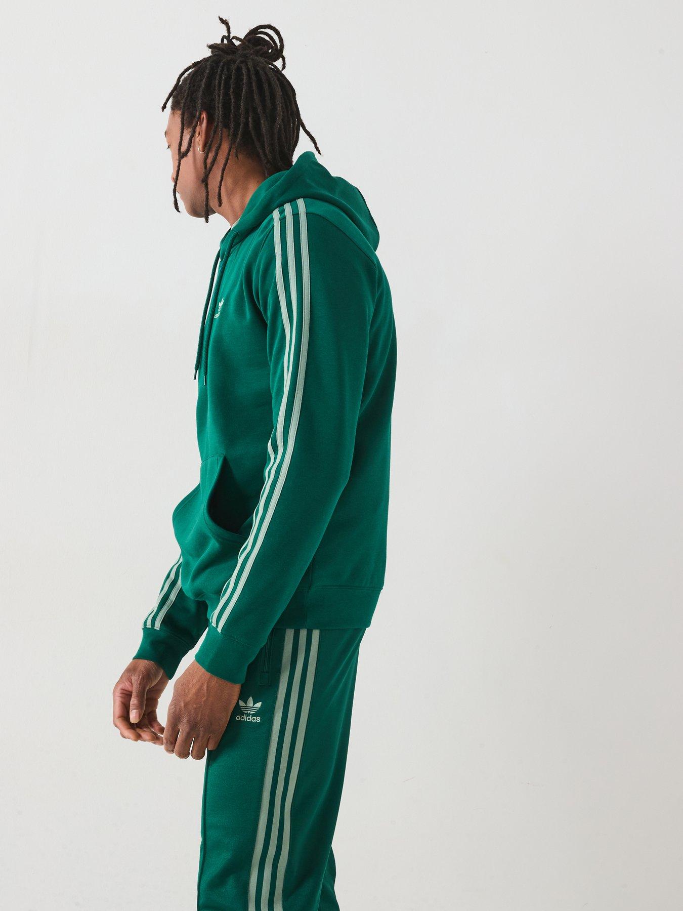  image of adidas-originals-mens-classic-track-pant-green