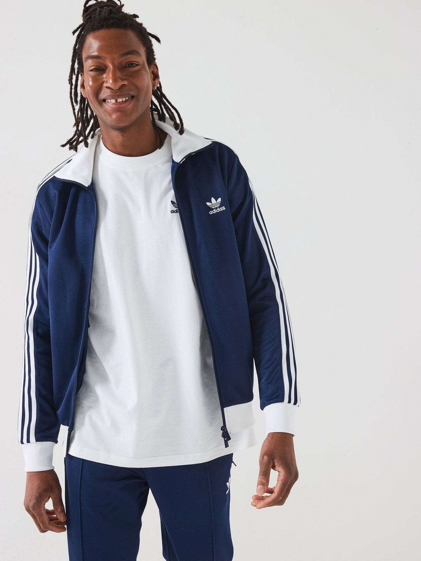 adidas Originals Mens Classic Track Top - Navy