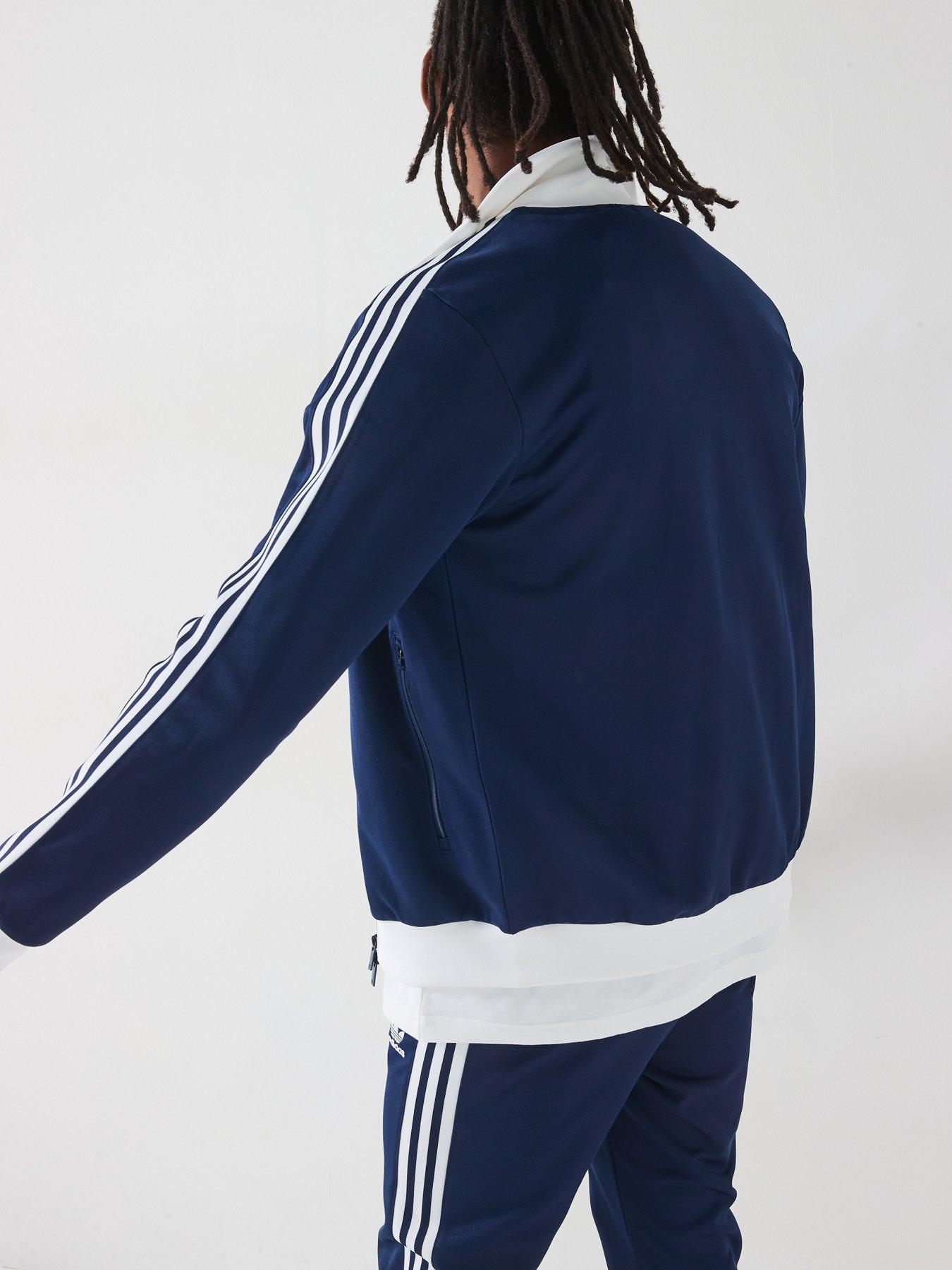 Image 2 of 6 of adidas Originals Mens Classic Track Top - Navy