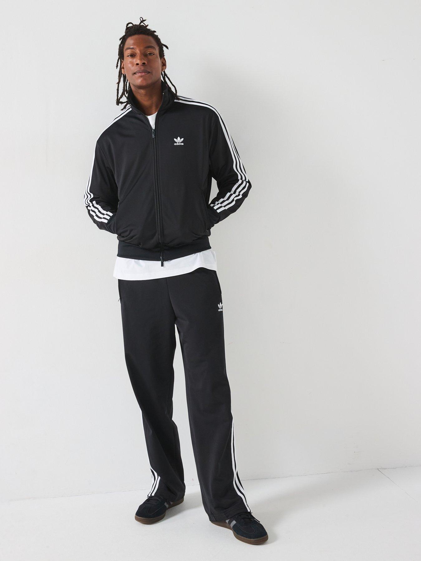  image of adidas-originals-mens-firebird-track-top-black-blackwhite