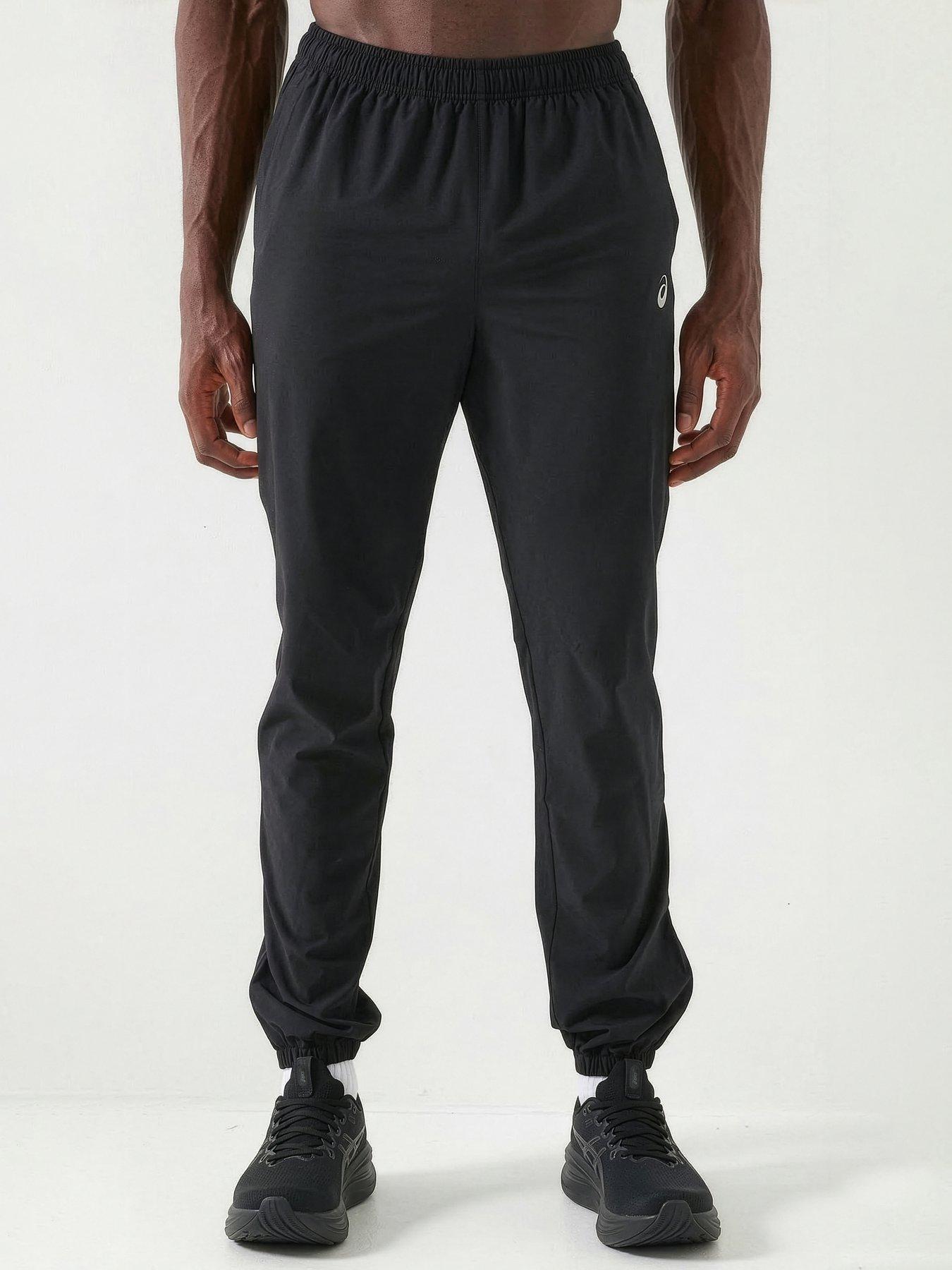 Asics Mens Running Core Woven Pants - Black