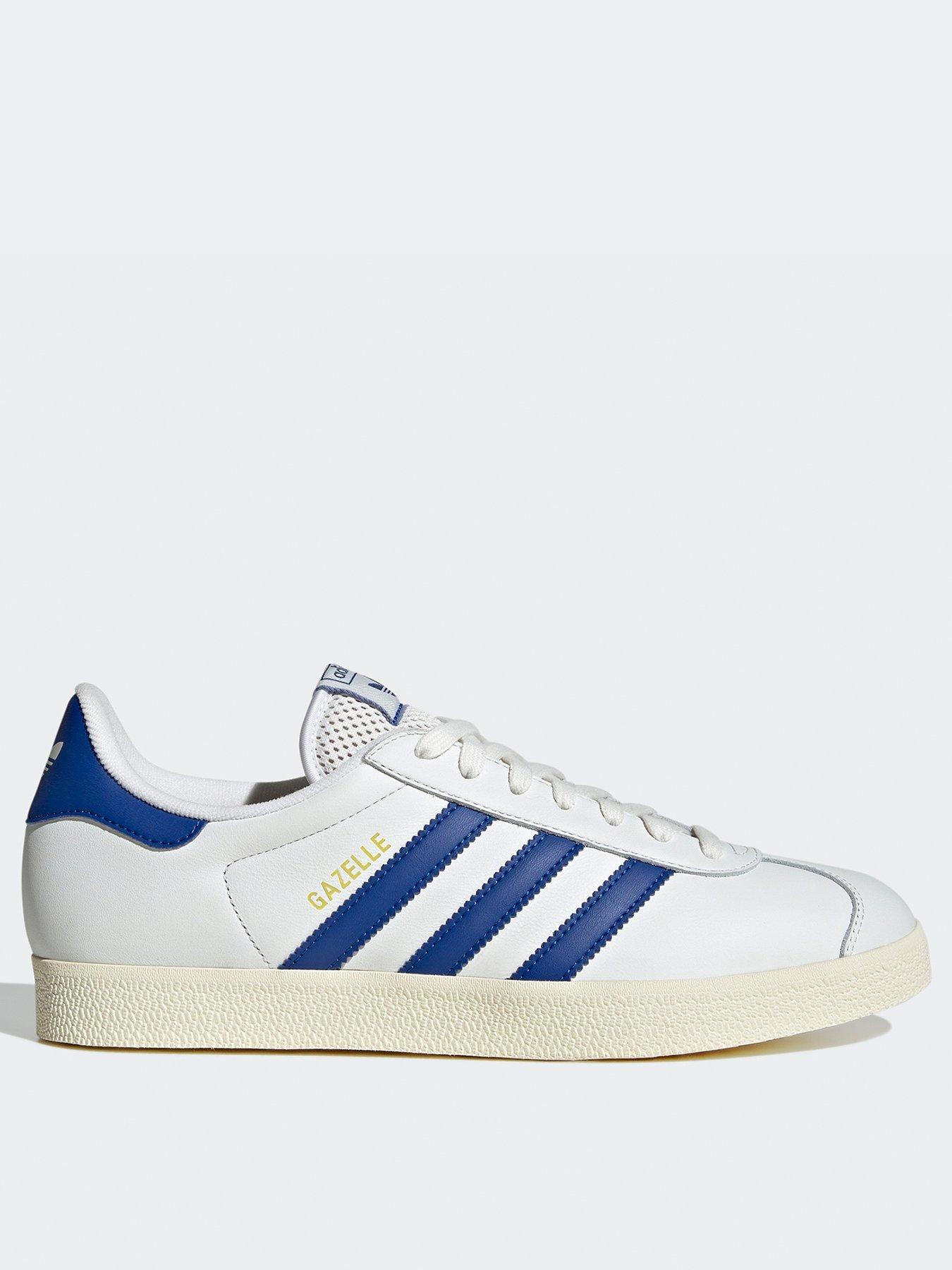 adidas Originals Mens Gazelle Trainers - White