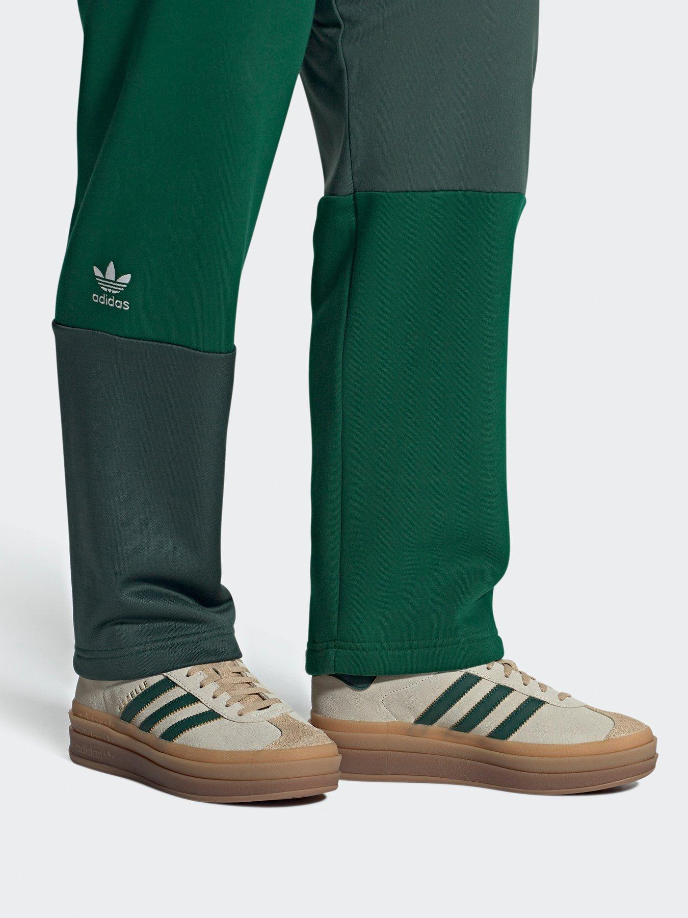  image of adidas-originals-womens-gazelle-bold-trainers-beige