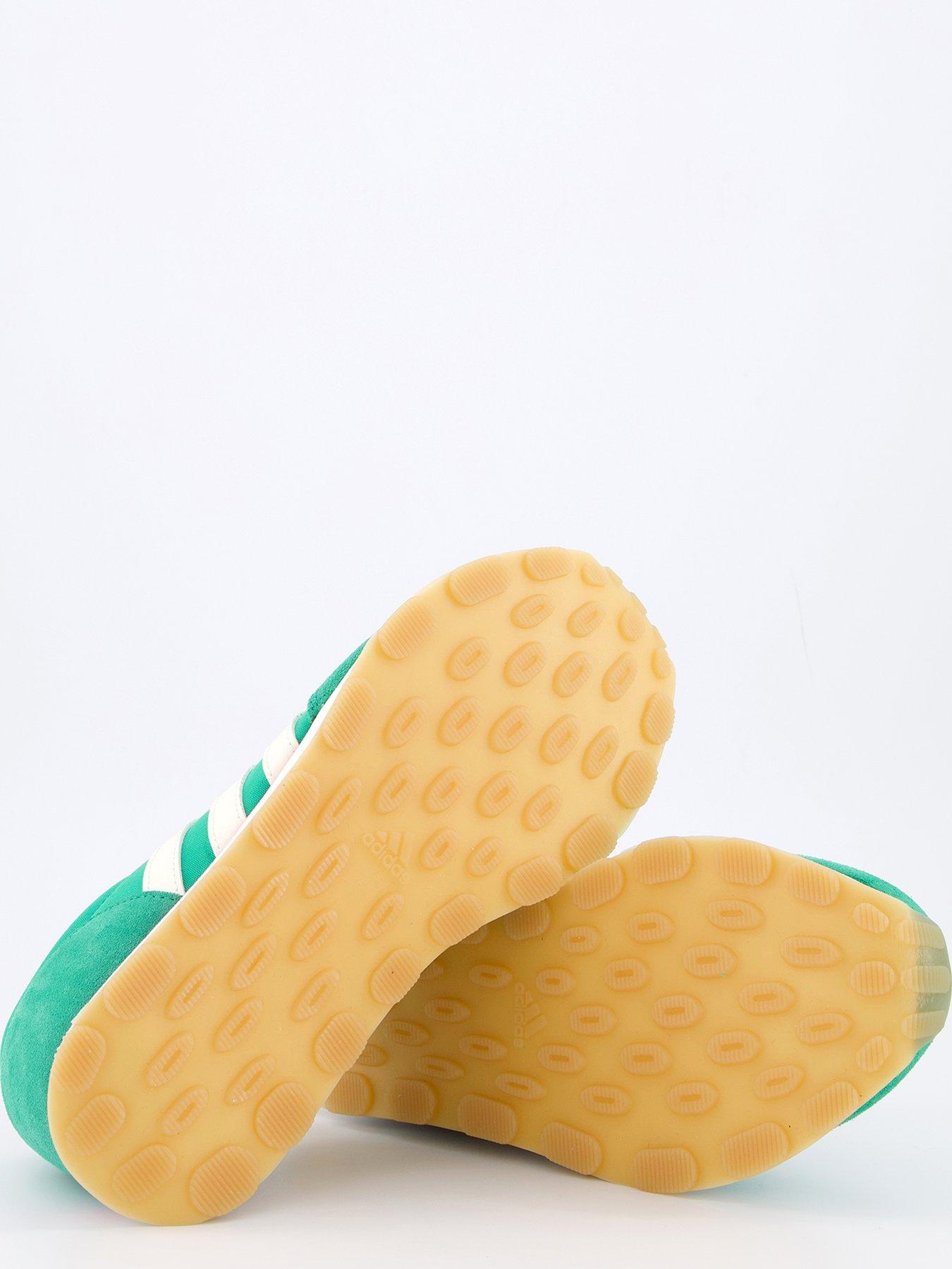  image of adidas-sportswear-womens-run-60s-30-trainers-semi-court-greenoff-whitebliss-pink