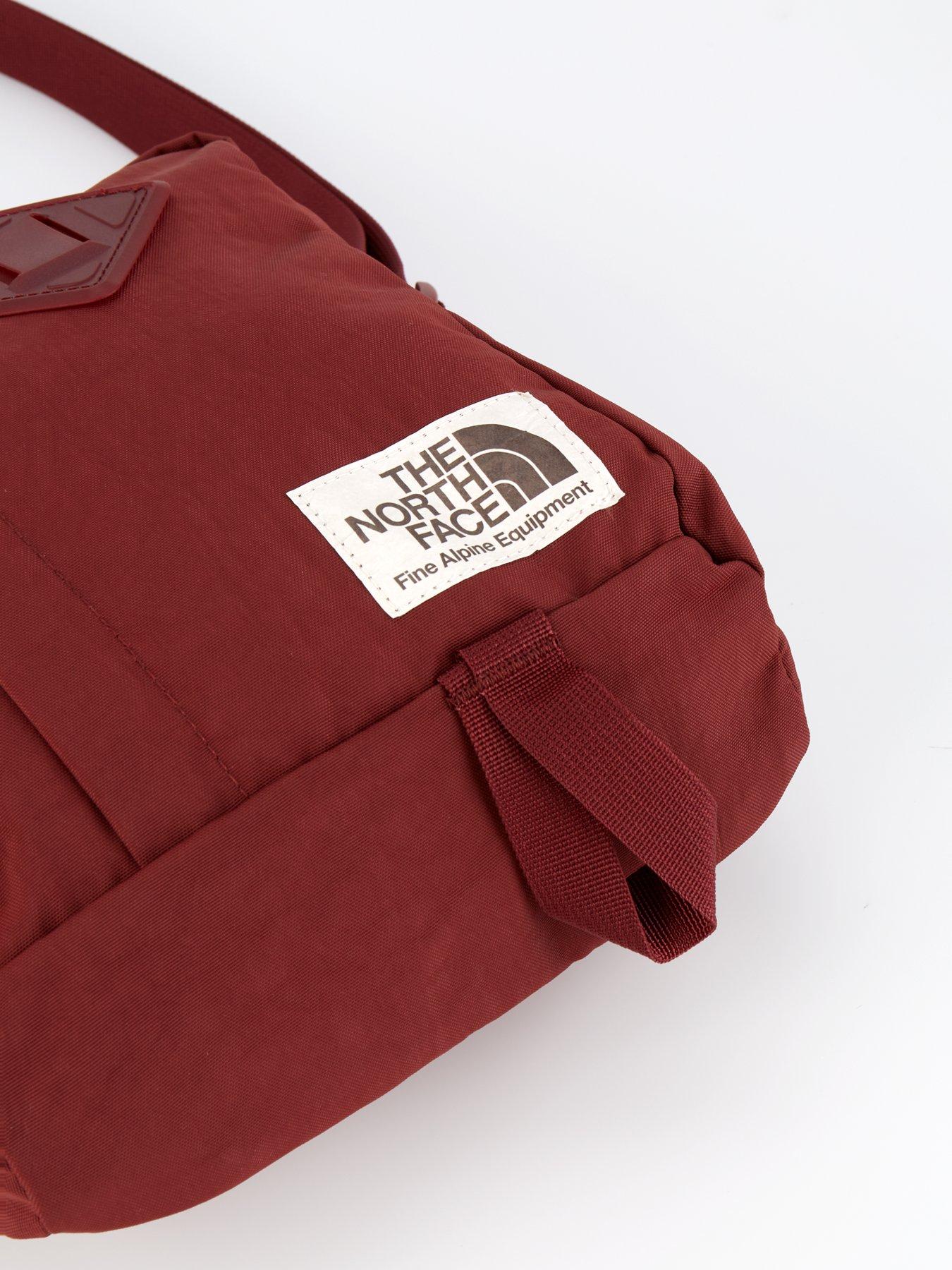  image of the-north-face-berkeley-crossbody-bag-burgandy-dark-brown