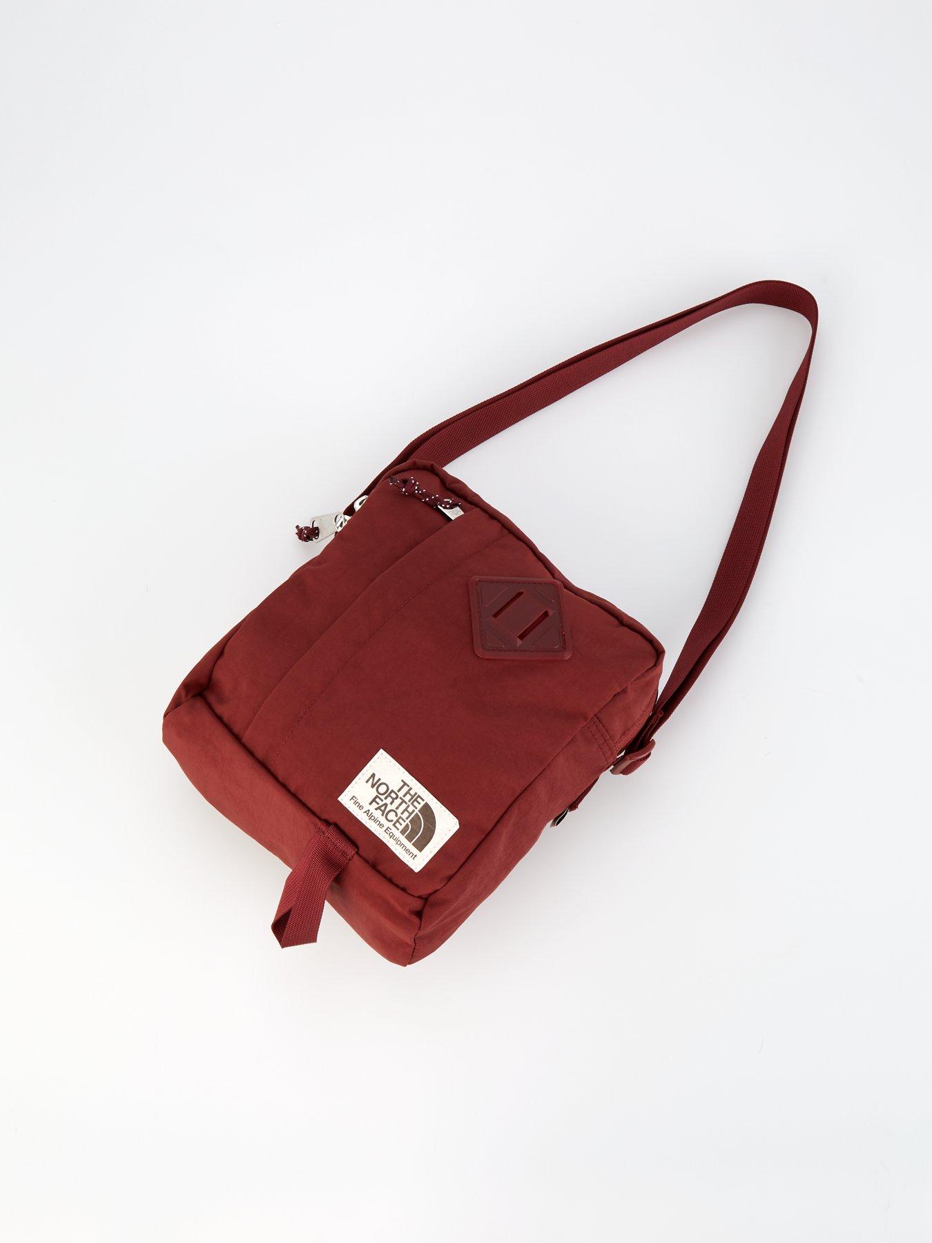  image of the-north-face-berkeley-crossbody-bag-burgandy-dark-brown