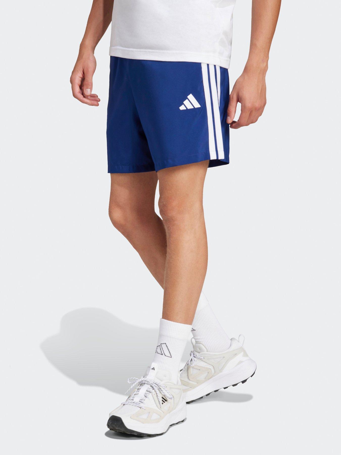 adidas-sportswear-mens-essentials-3-stripe-chelsea-shorts-dark-bluewhite