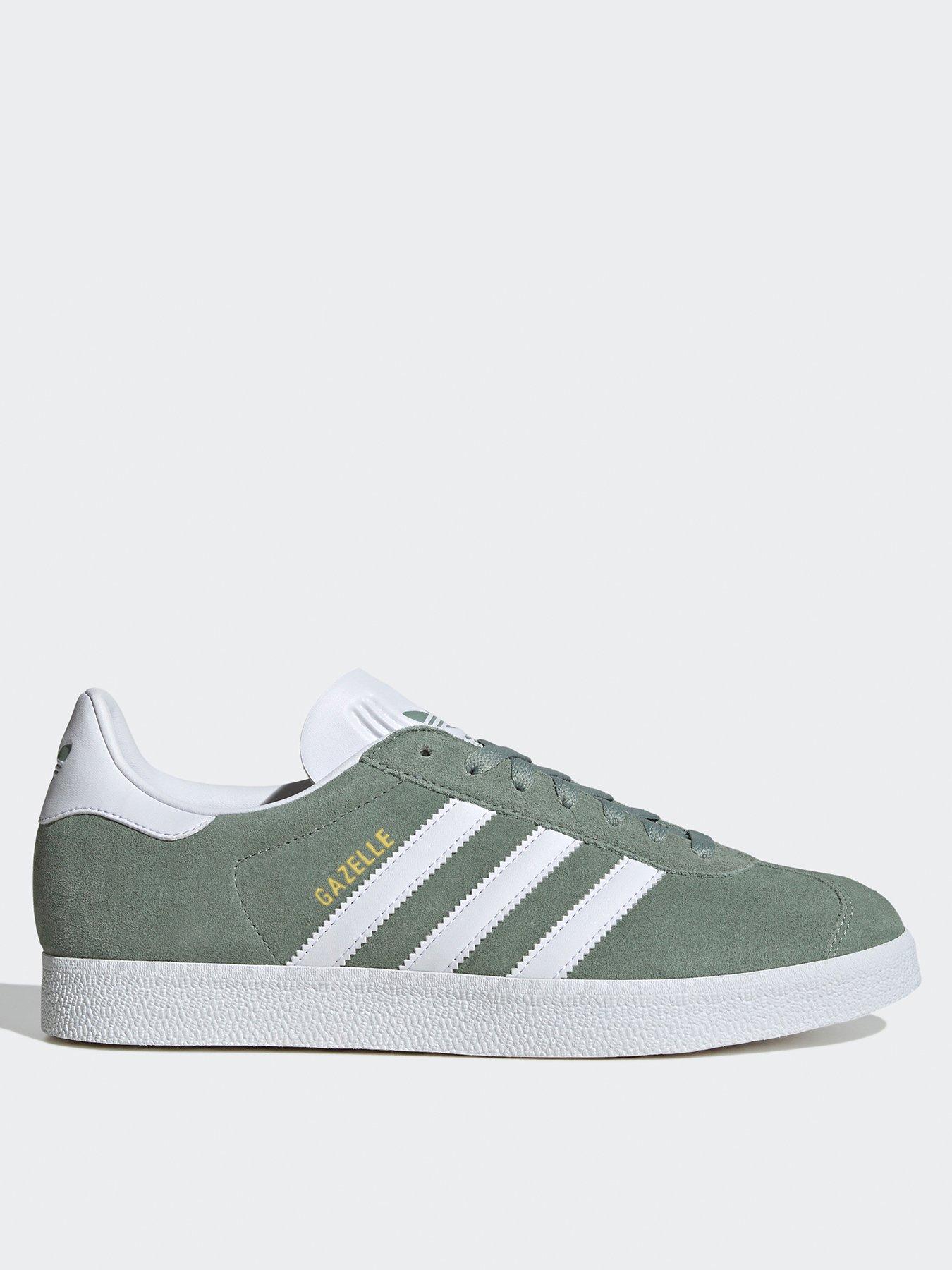 adidas-originals-unisex-gazelle-trainers-silver-greenwhitegold-metallic