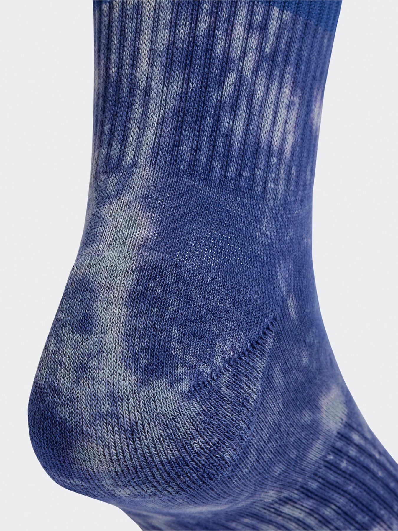  image of adidas-sportswear-unisex-stonewash-crew-socks-3-pairs-blue
