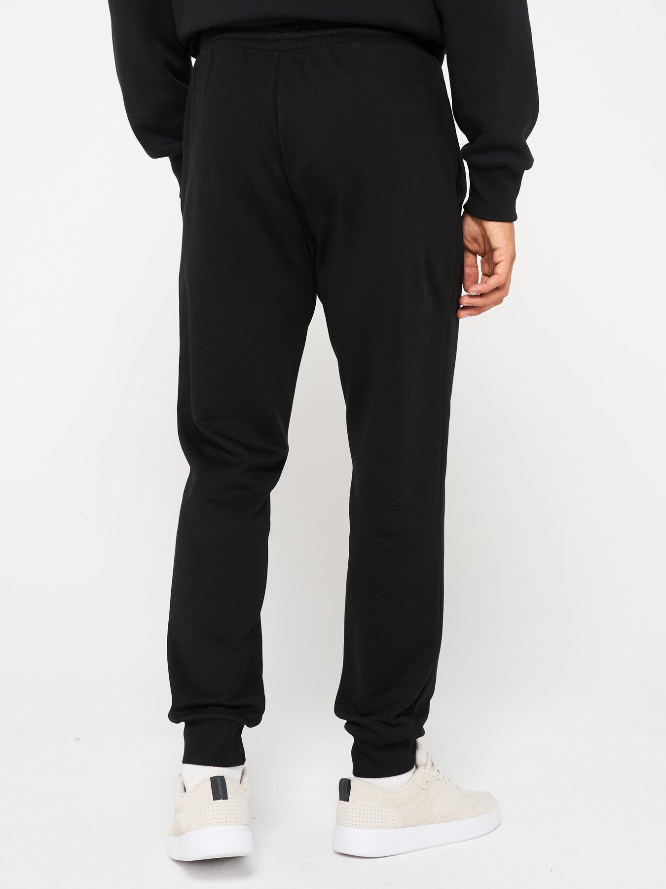 Image 2 of 5 of adidas Sportswear Mens Essentials Feelcozy Fleece Joggers - Black