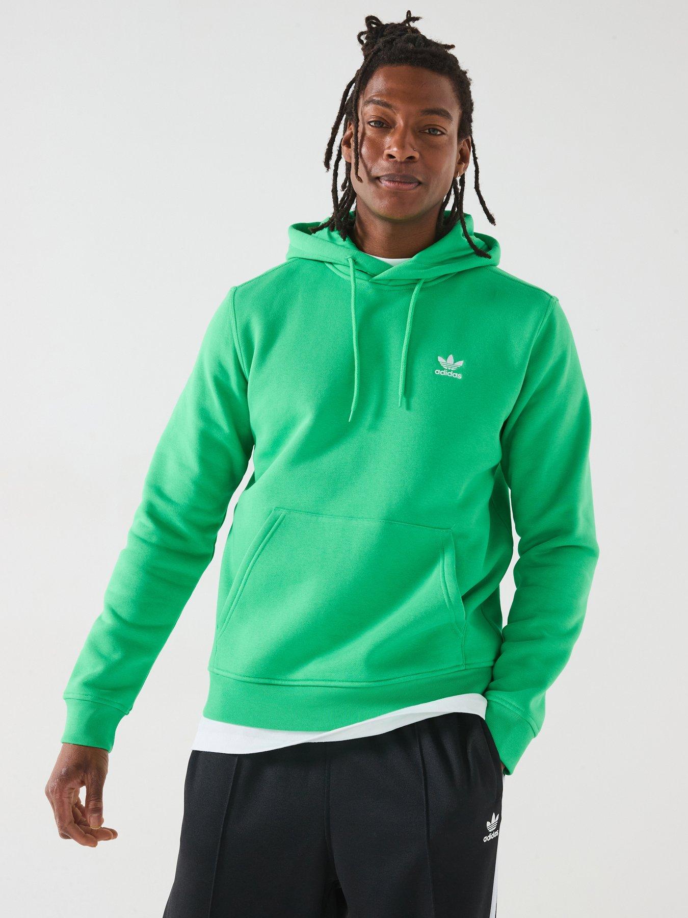 adidas-originals-mens-trefoil-essentials-hoodie-energy-green