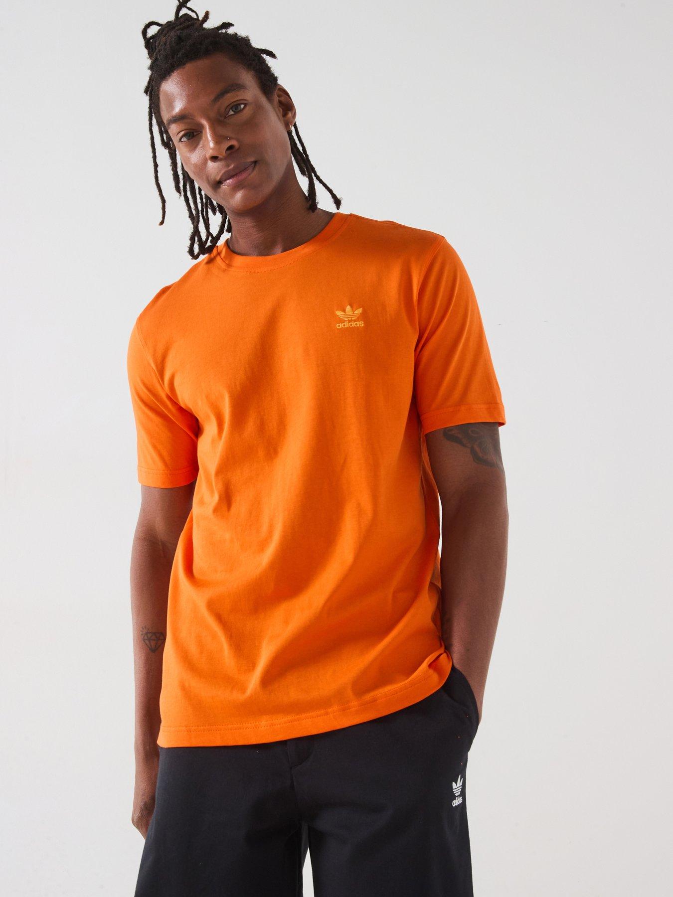 adidas-originals-mens-trefoil-essentials-tee-orange
