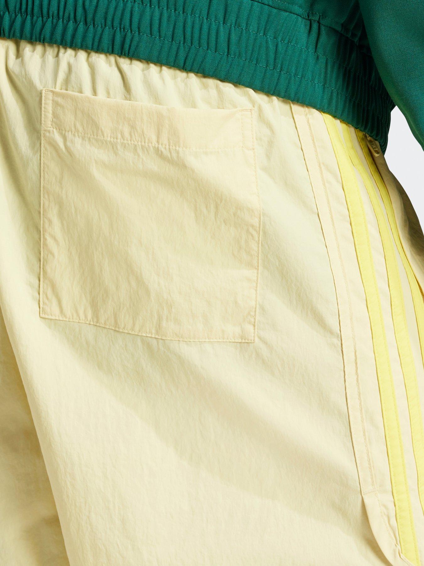  image of adidas-originals-mens-classics-sprinter-shorts-powder-yellow