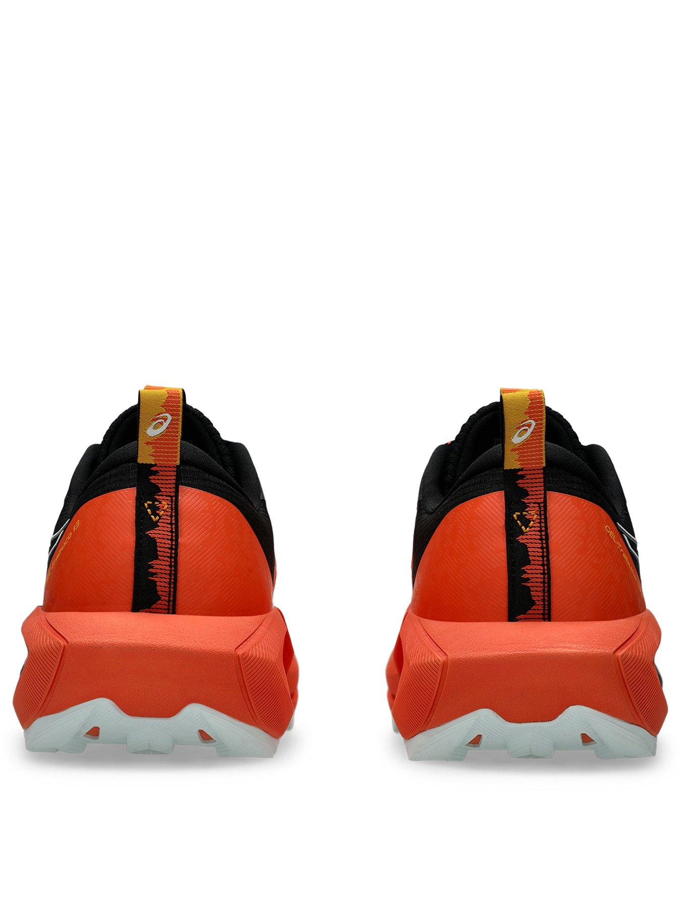  image of asics-mens-trail-running-gel-trabuco-13-trainers-orange