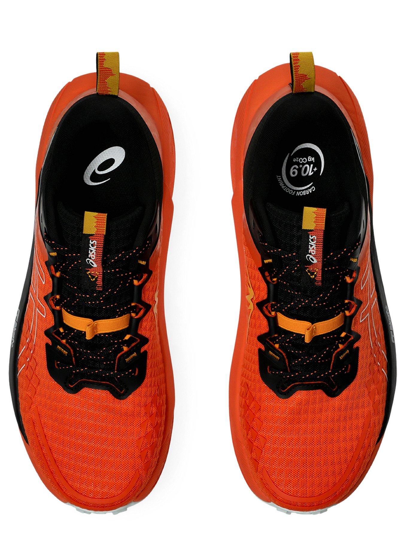  image of asics-mens-trail-running-gel-trabuco-13-trainers-orange